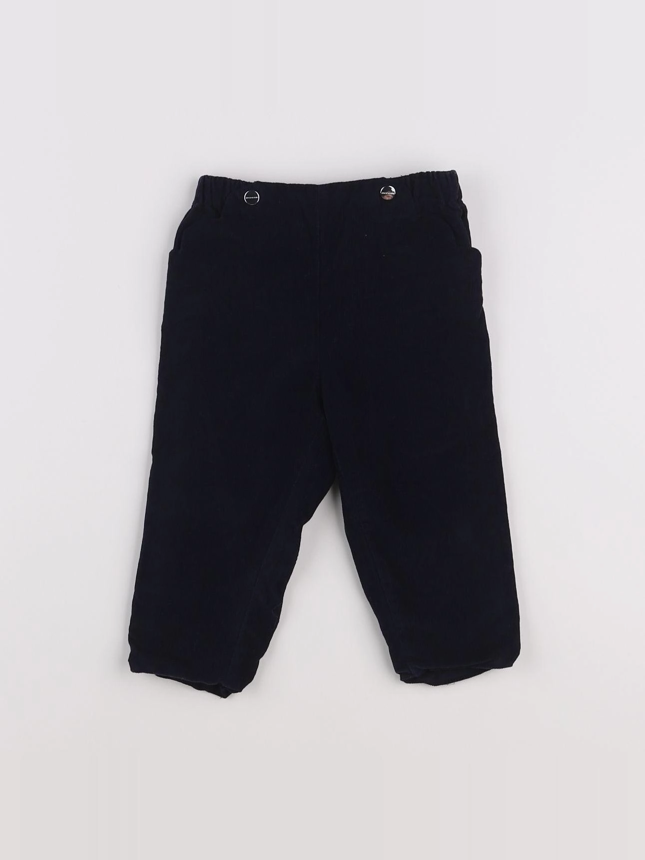 Jacadi - pantalon bleu - 12 mois