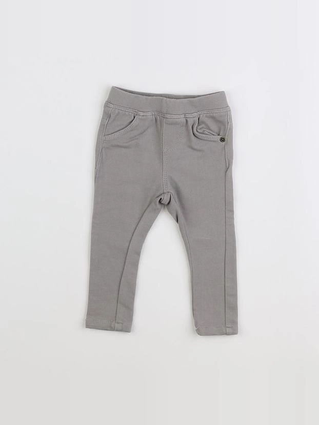 Vertbaudet - jegging gris - 9 mois