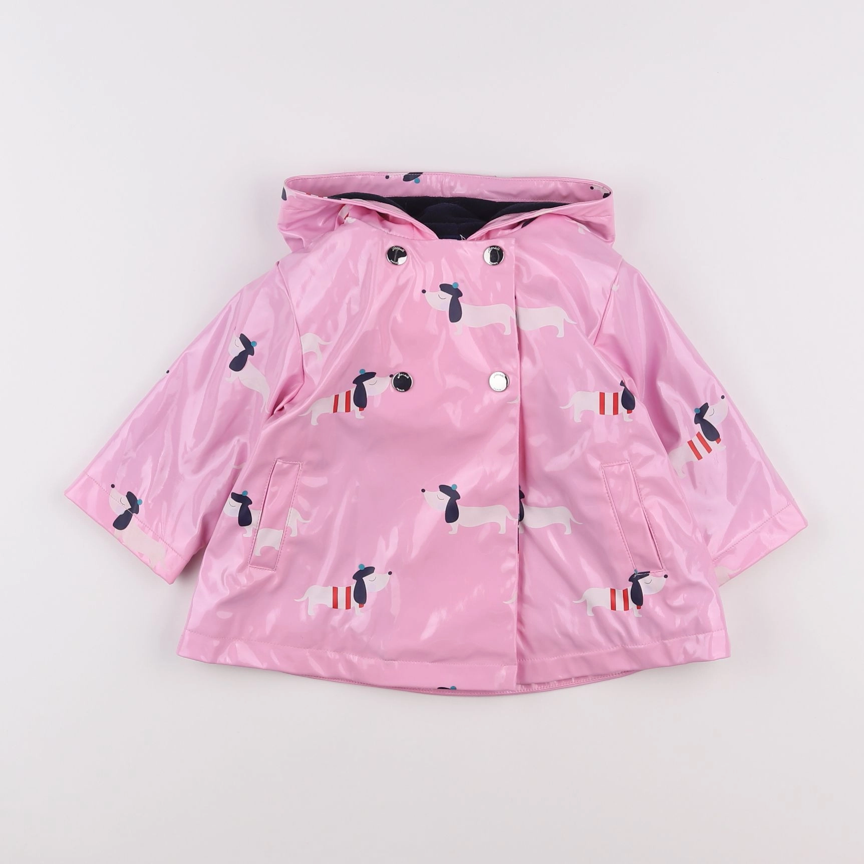 Jacadi - imperméable rose - 12 mois