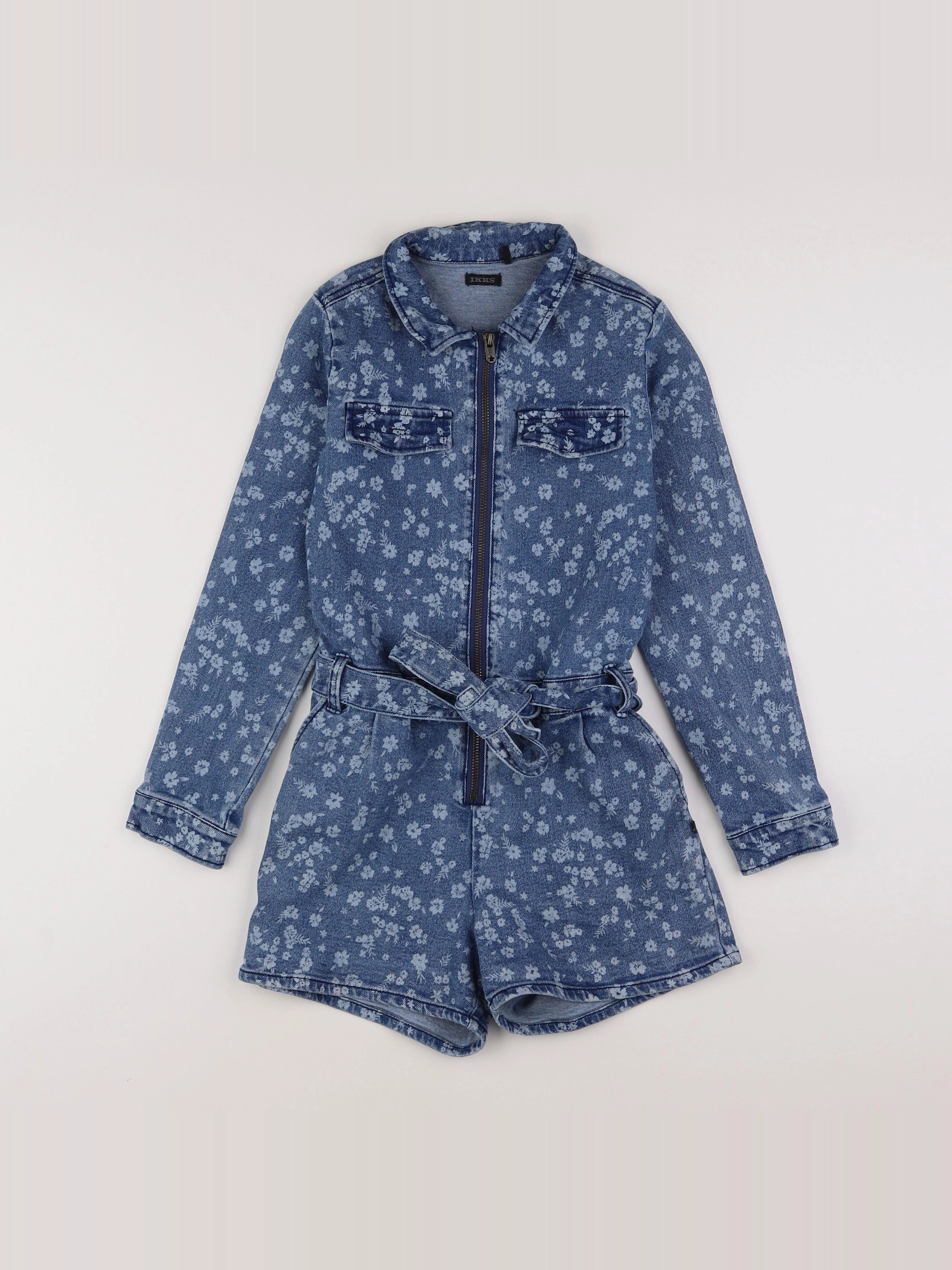 IKKS - combinaison bleu - 10 ans