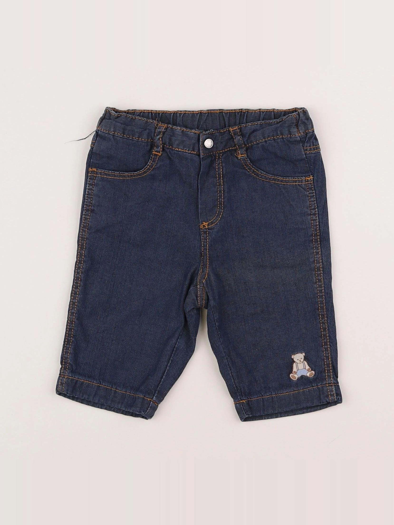 Jacadi - pantalon bleu - 6 mois