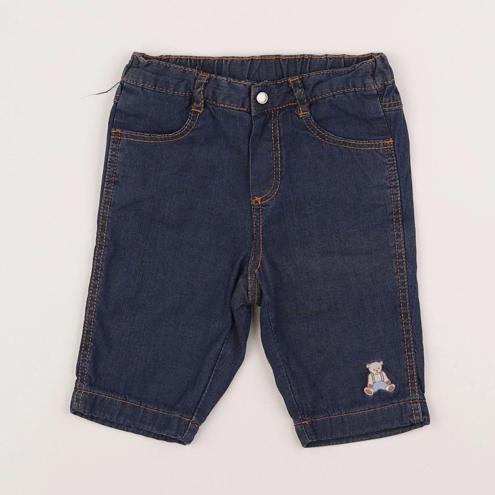Jacadi - pantalon bleu - 6 mois