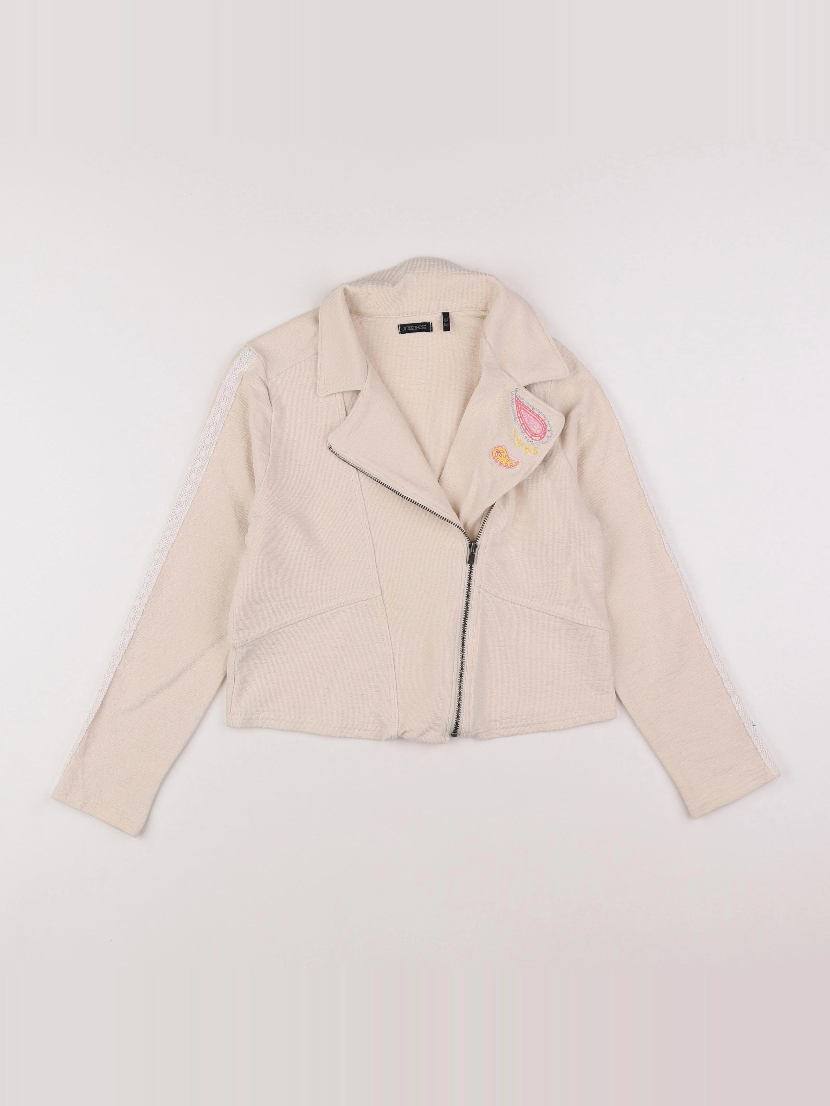 IKKS - veste beige - 10 ans