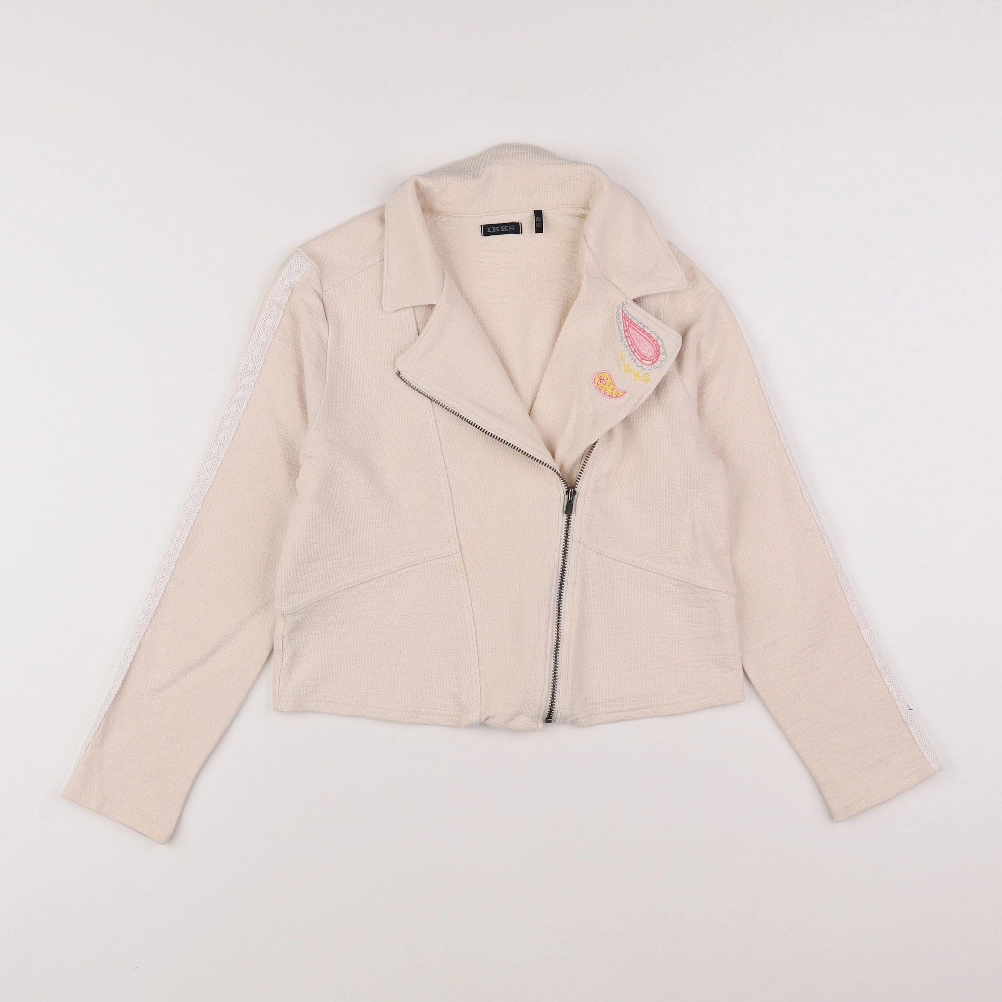 IKKS - veste beige - 10 ans