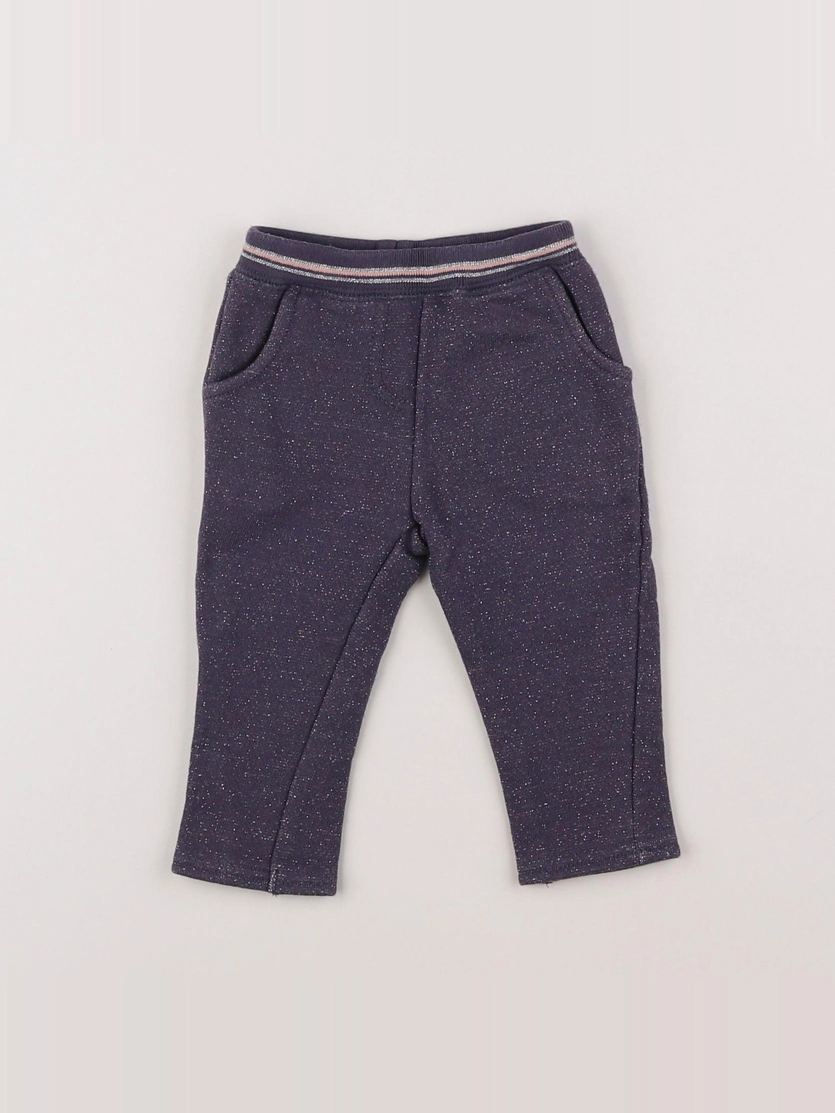 Vertbaudet - jogging violet - 3 mois