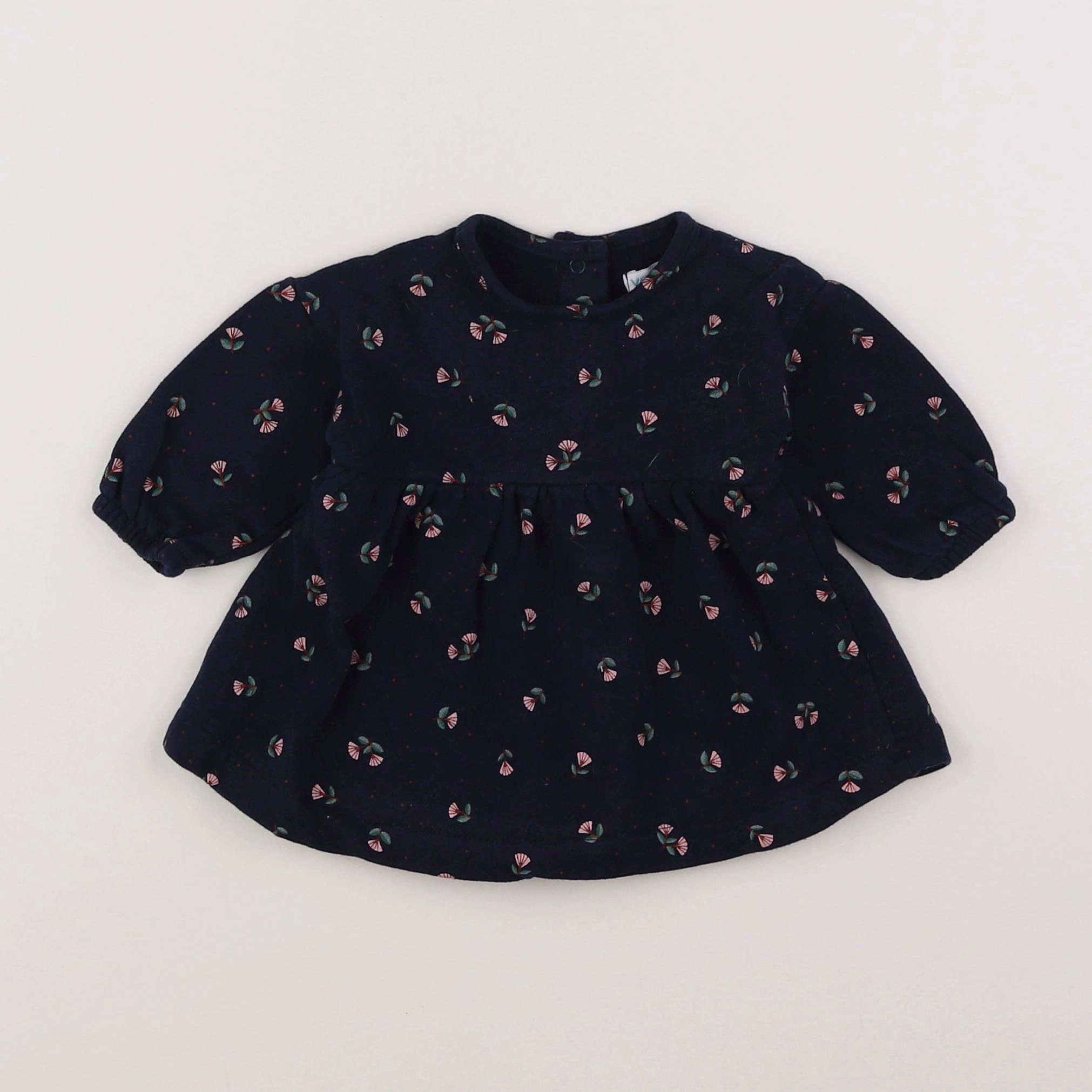 Vertbaudet - robe bleu - 3 mois
