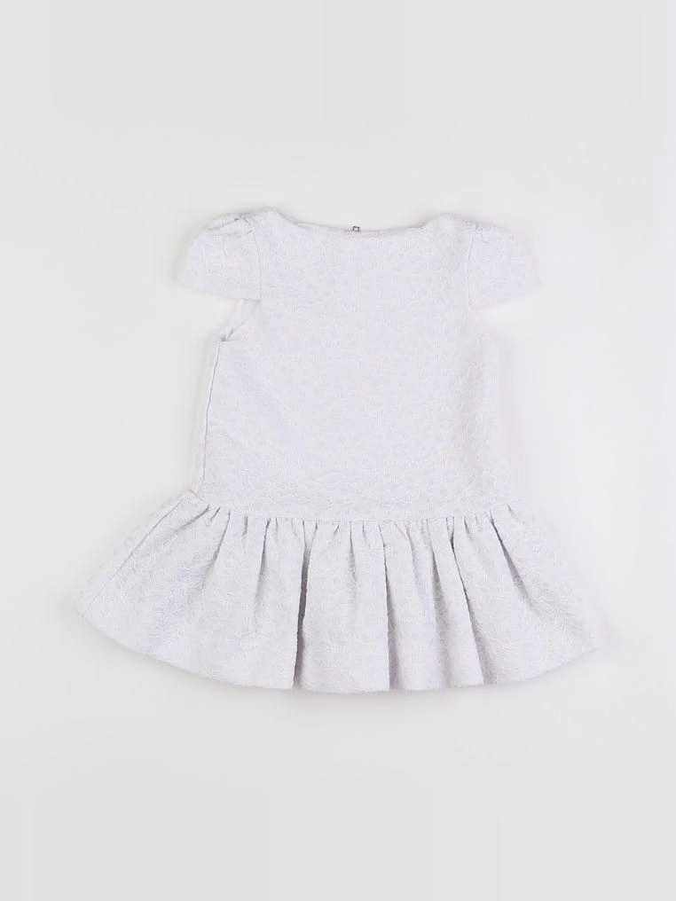 Vertbaudet - robe blanc - 2 ans