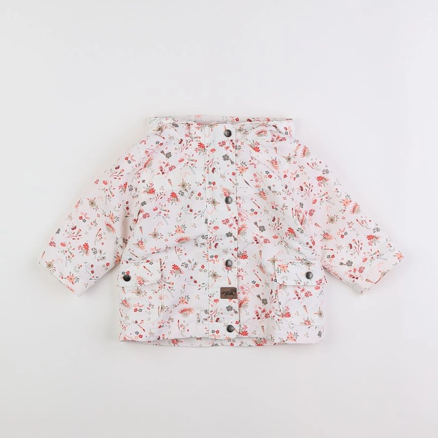 Vertbaudet - veste blanc - 18 mois