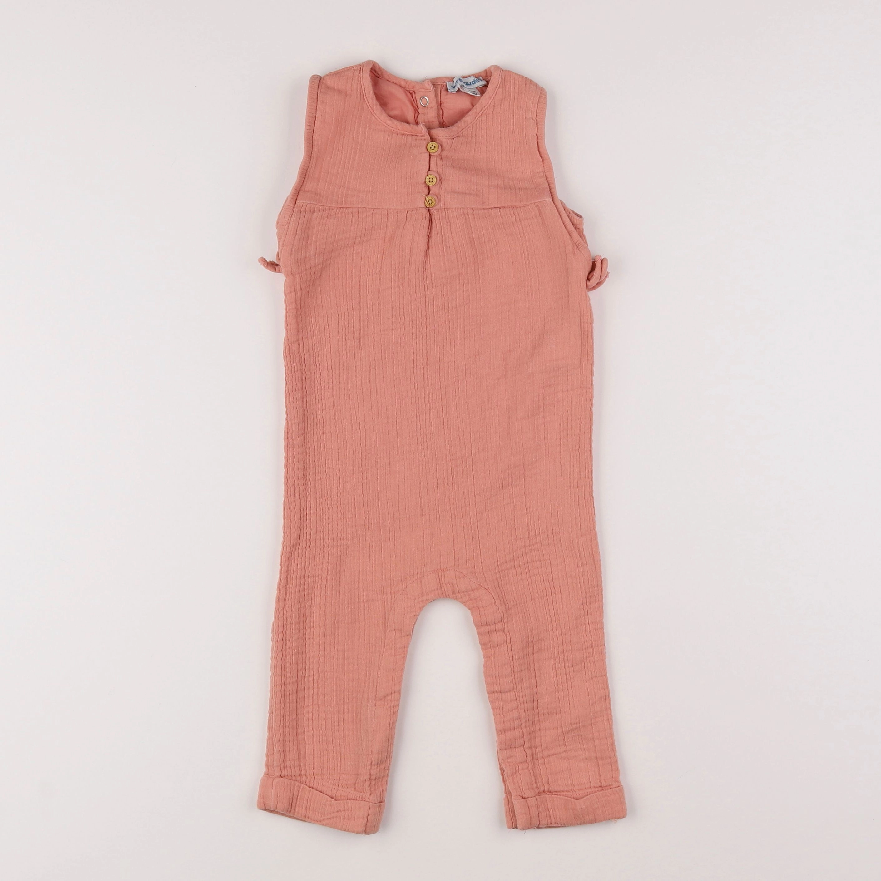 Vertbaudet - combinaison rose - 18 mois