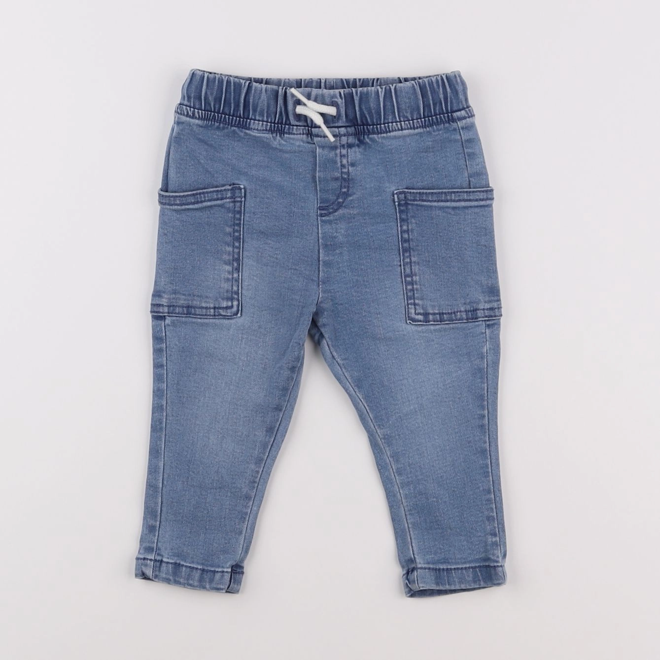 Vertbaudet - jean bleu - 9 mois