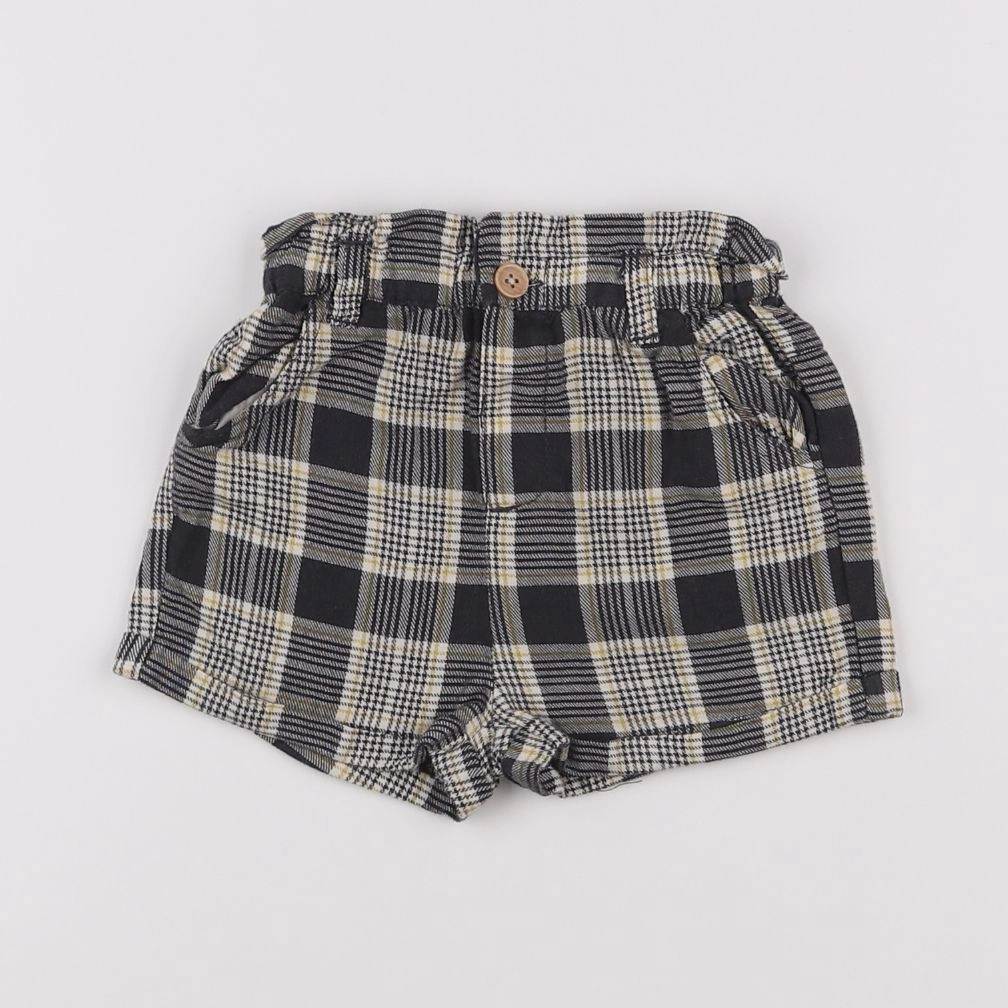 Vertbaudet - short gris - 9 mois