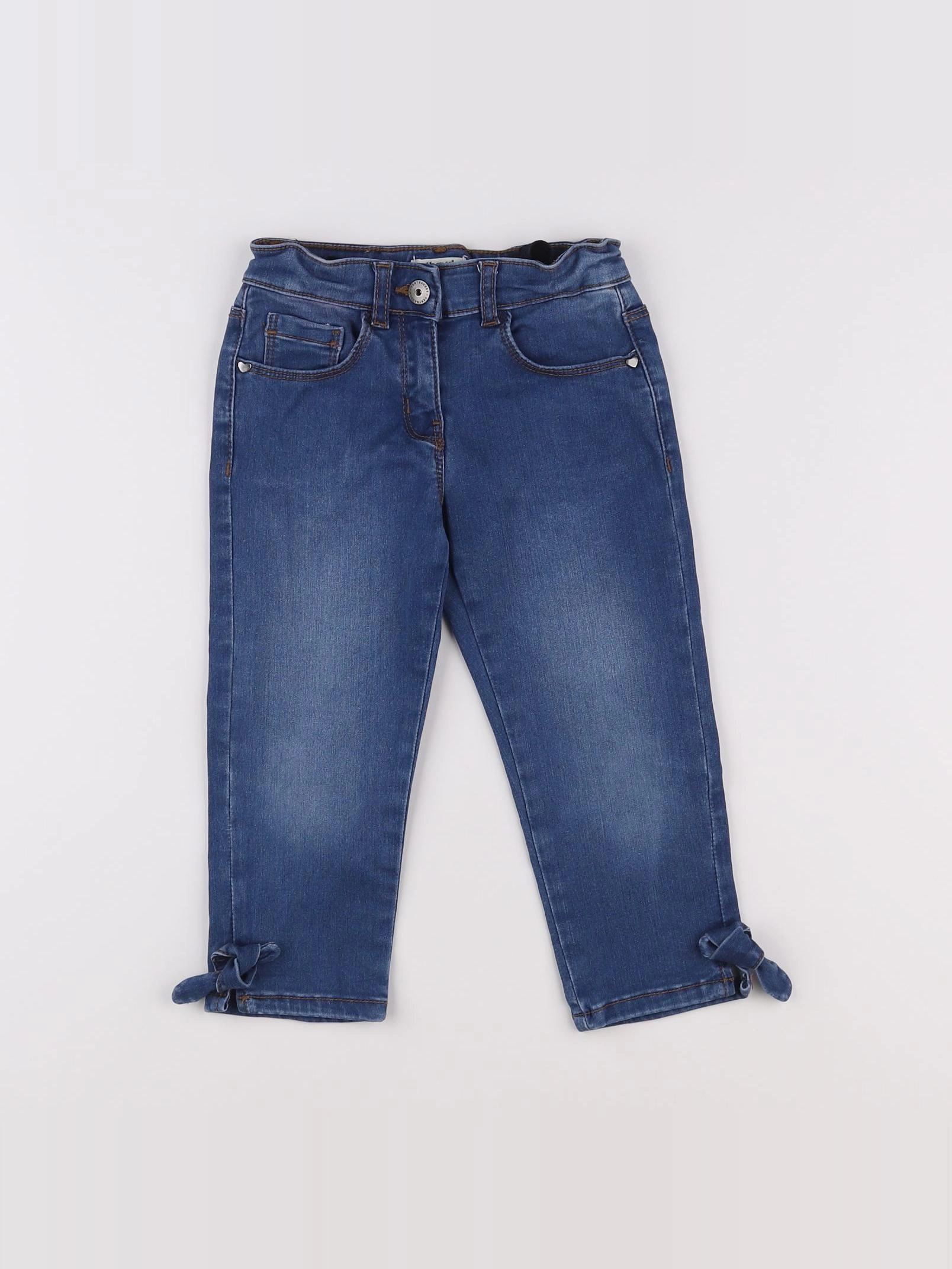 Vertbaudet - pantacourt bleu - 6 ans