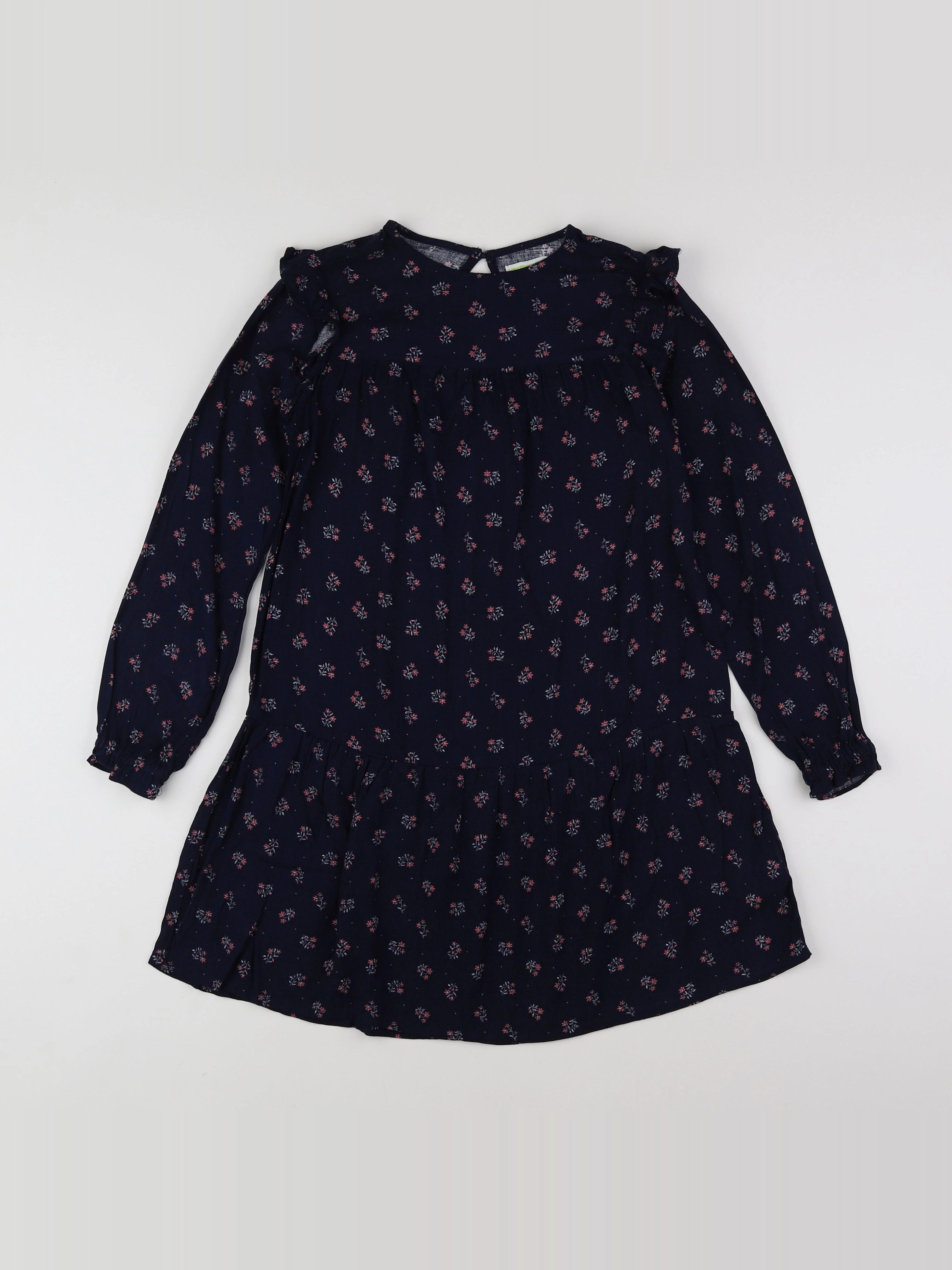 Vertbaudet - robe bleu - 10 ans