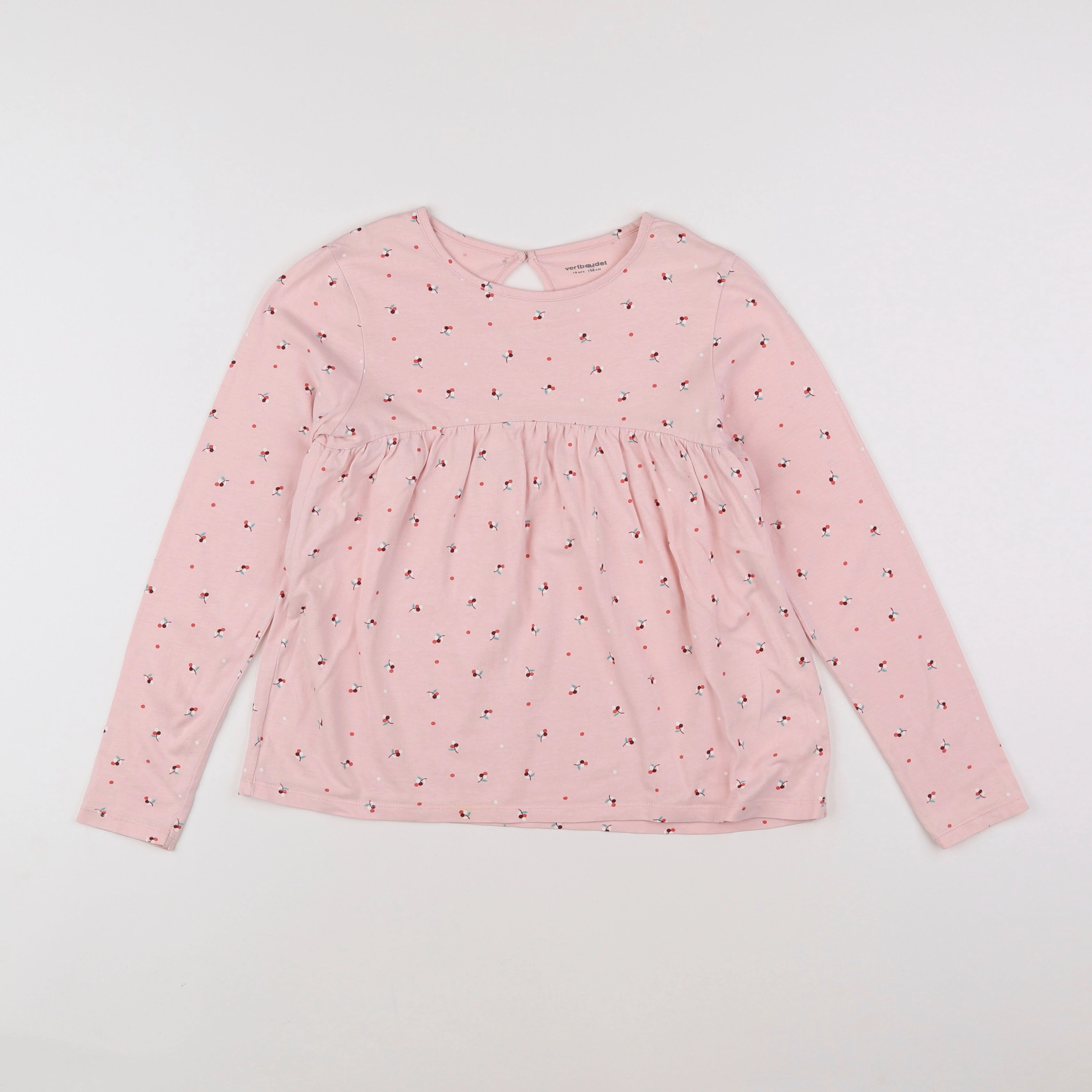 Vertbaudet - tee-shirt rose - 10 ans
