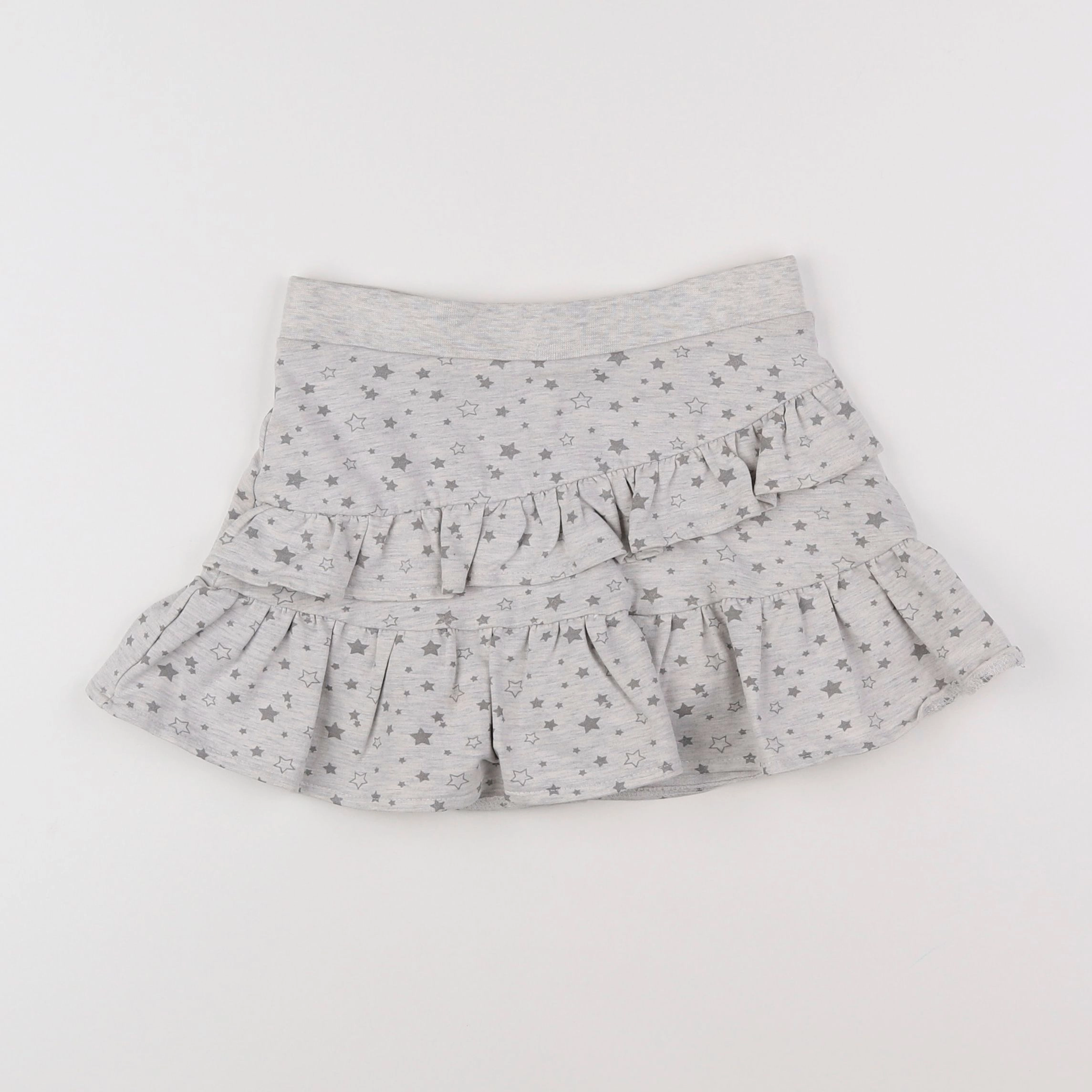 Vertbaudet - jupe gris - 8 ans