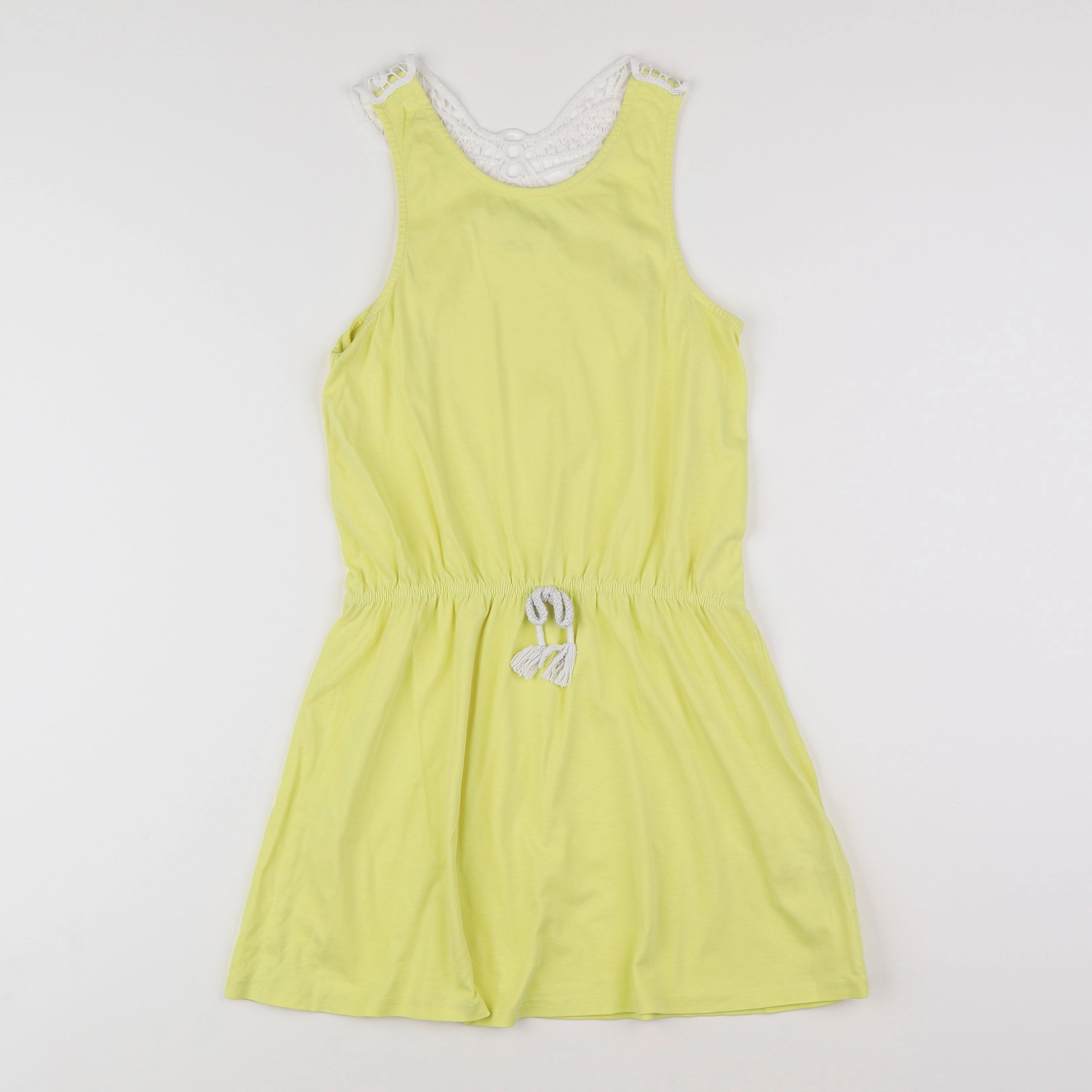 Vertbaudet - robe jaune - 10 ans
