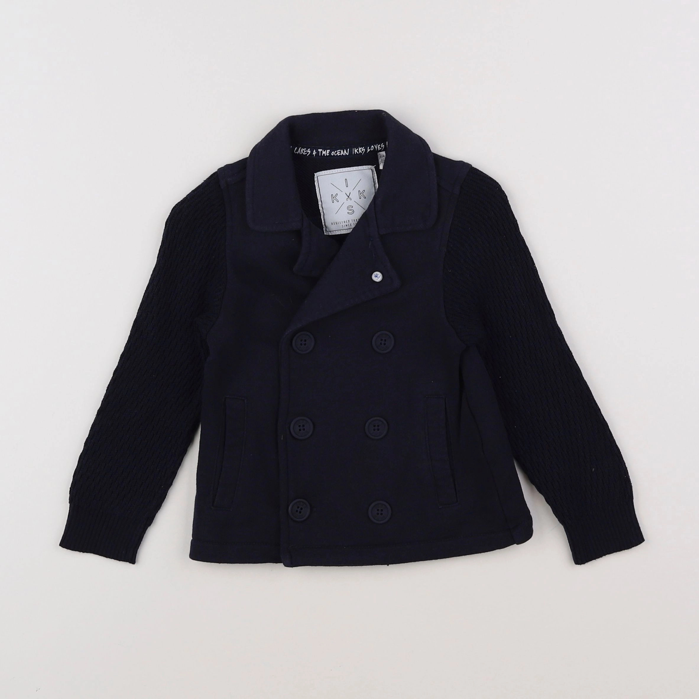 IKKS - veste bleu - 2 ans