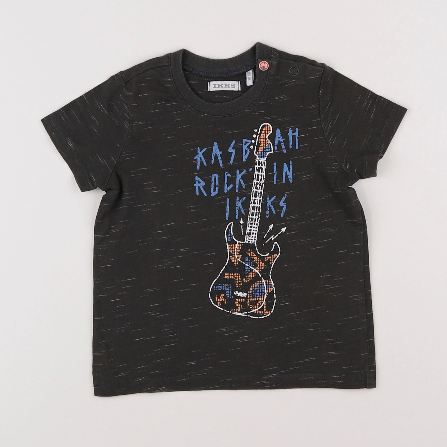 IKKS - tee-shirt gris - 12 mois