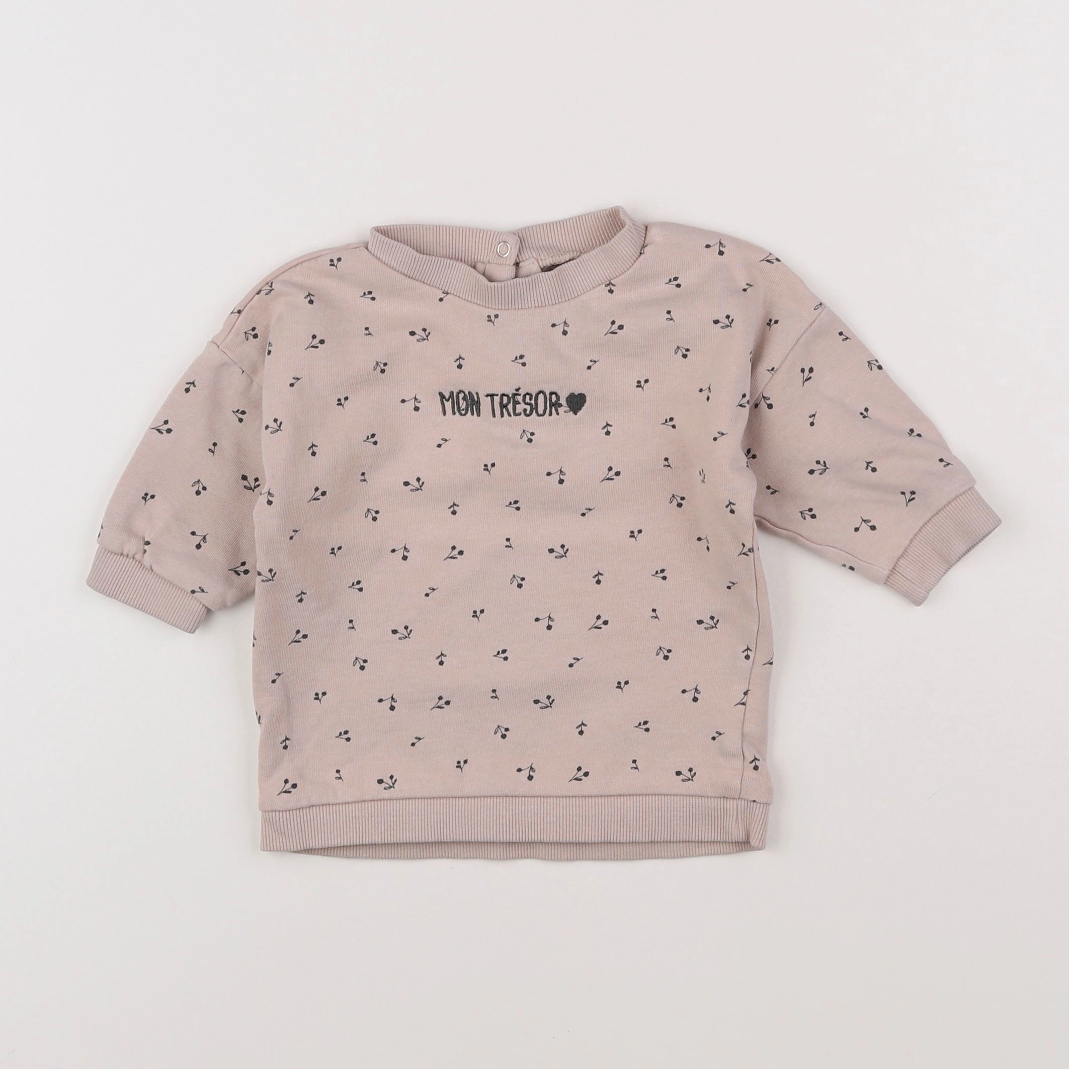 Vertbaudet - sweat multicolore - 6 mois