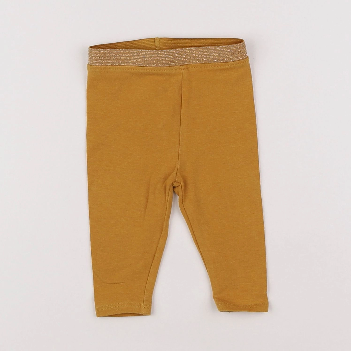 Vertbaudet - legging jaune - 3 mois