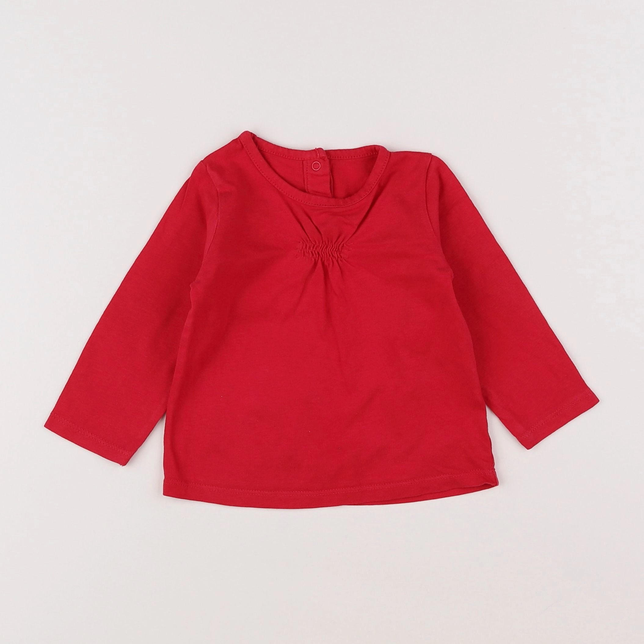 Vertbaudet - tee-shirt rose - 9 mois
