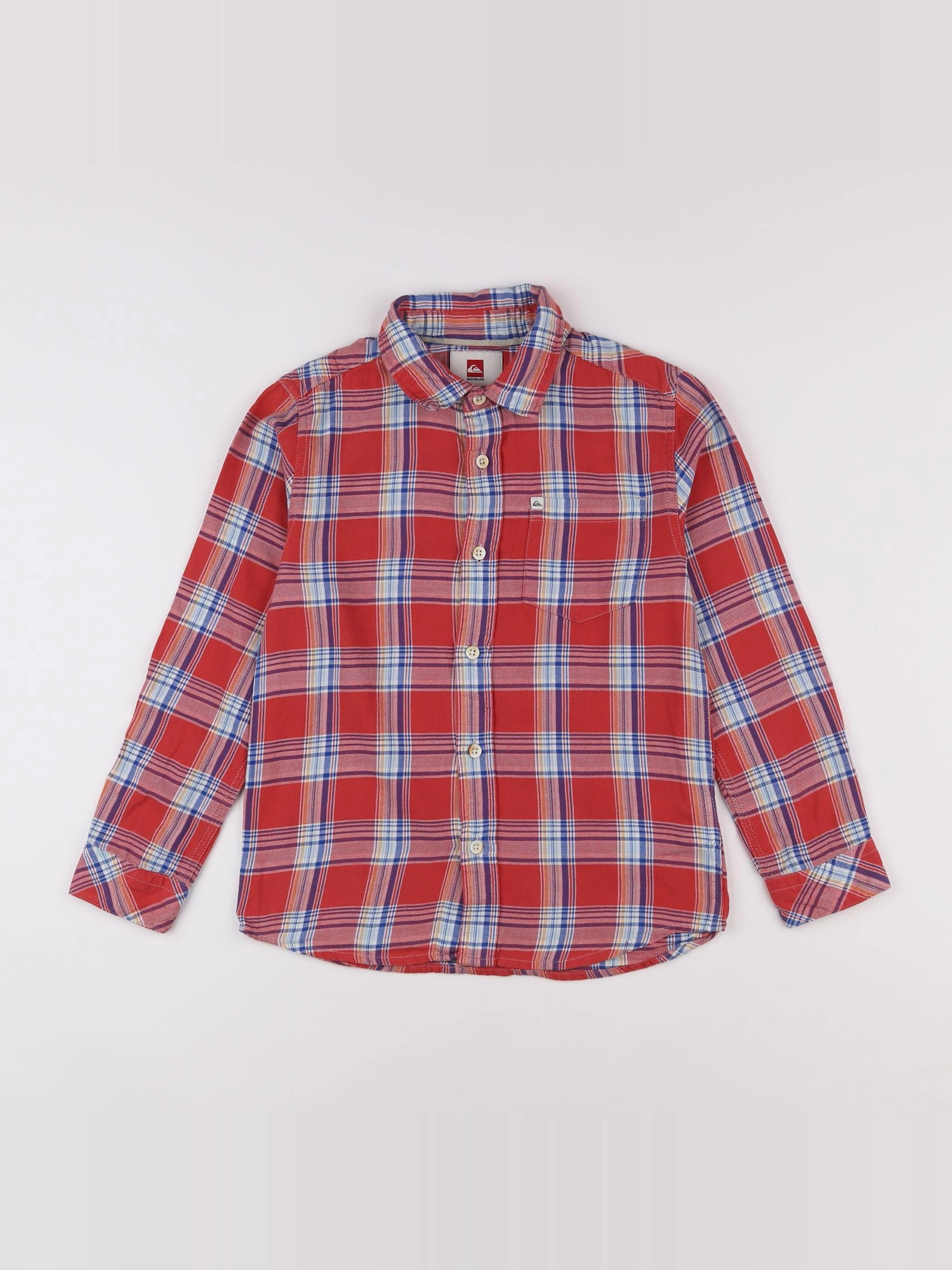 Quiksilver - chemise multicolore - 8 ans