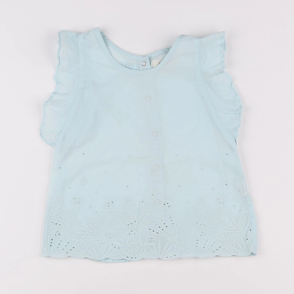 Catimini - blouse bleu - 4 ans