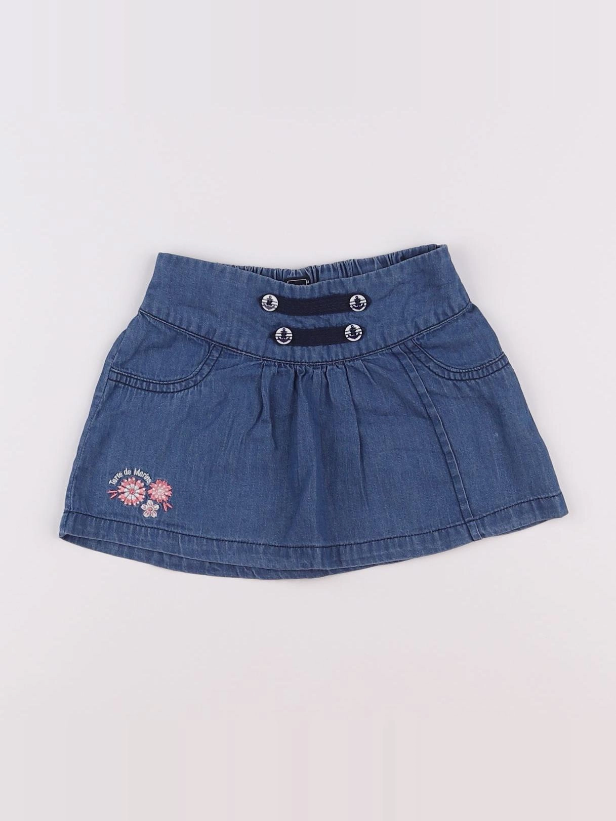 Terre de marins - jupe bleu - 2 ans