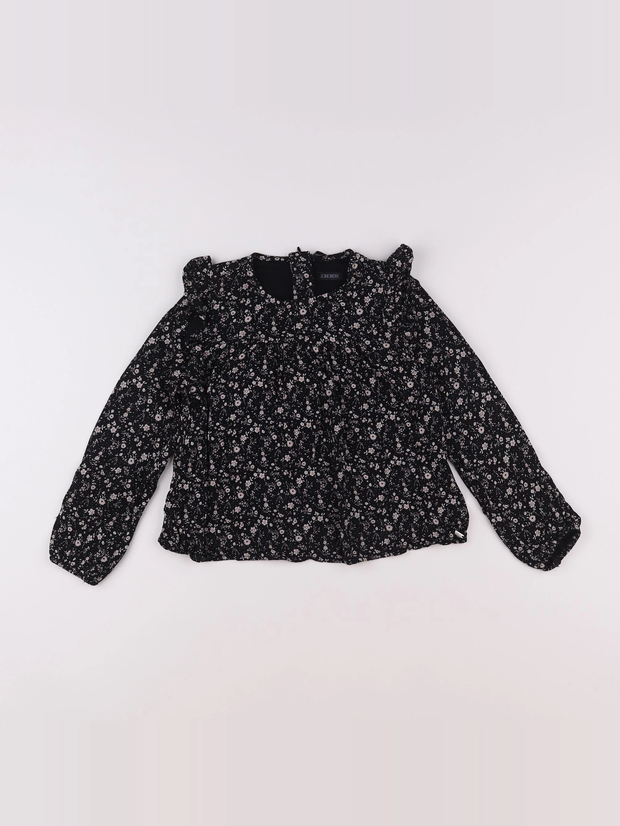 IKKS - blouse blanc, noir - 6 ans