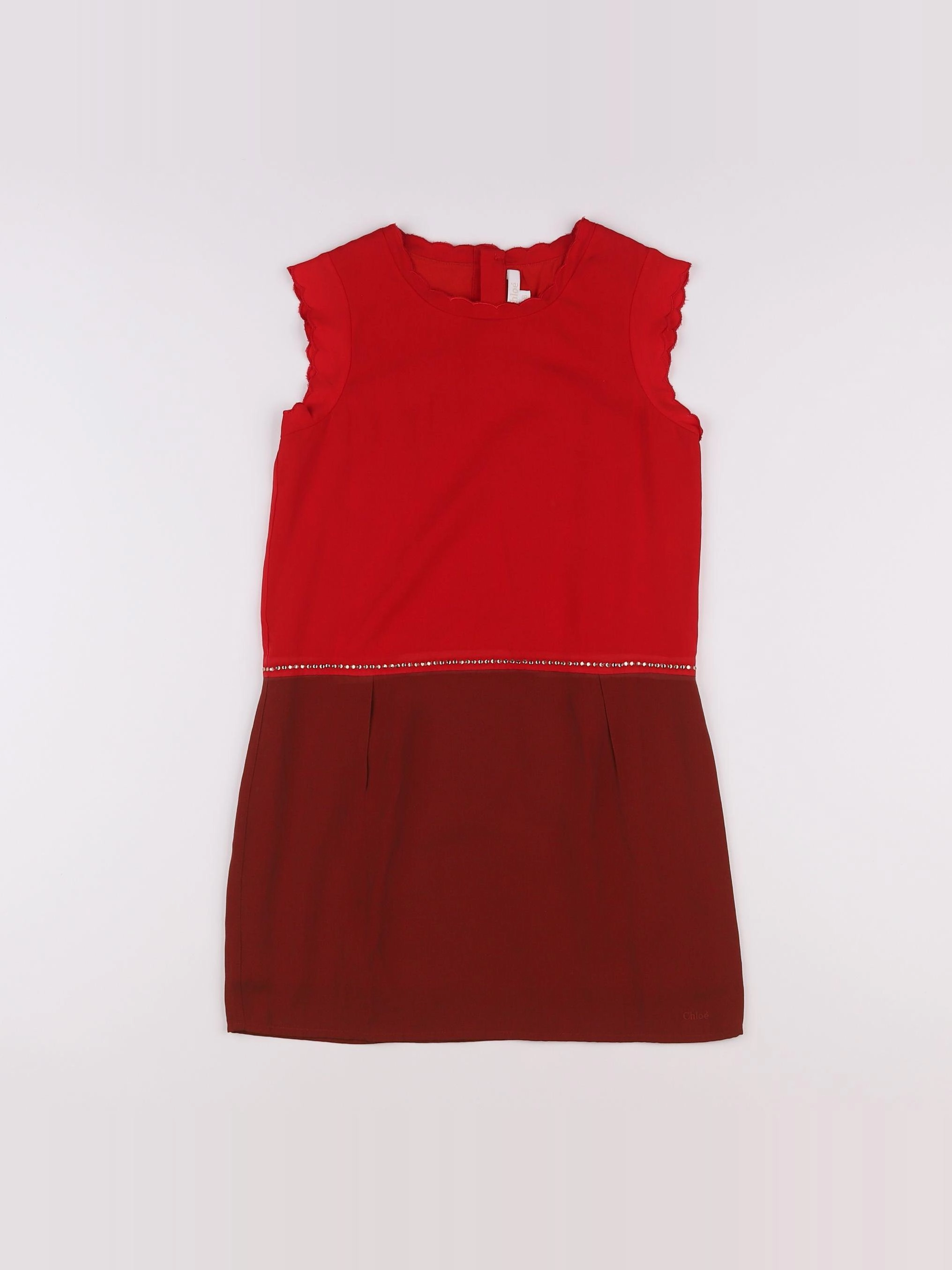 Chloé - robe rouge - 8 ans