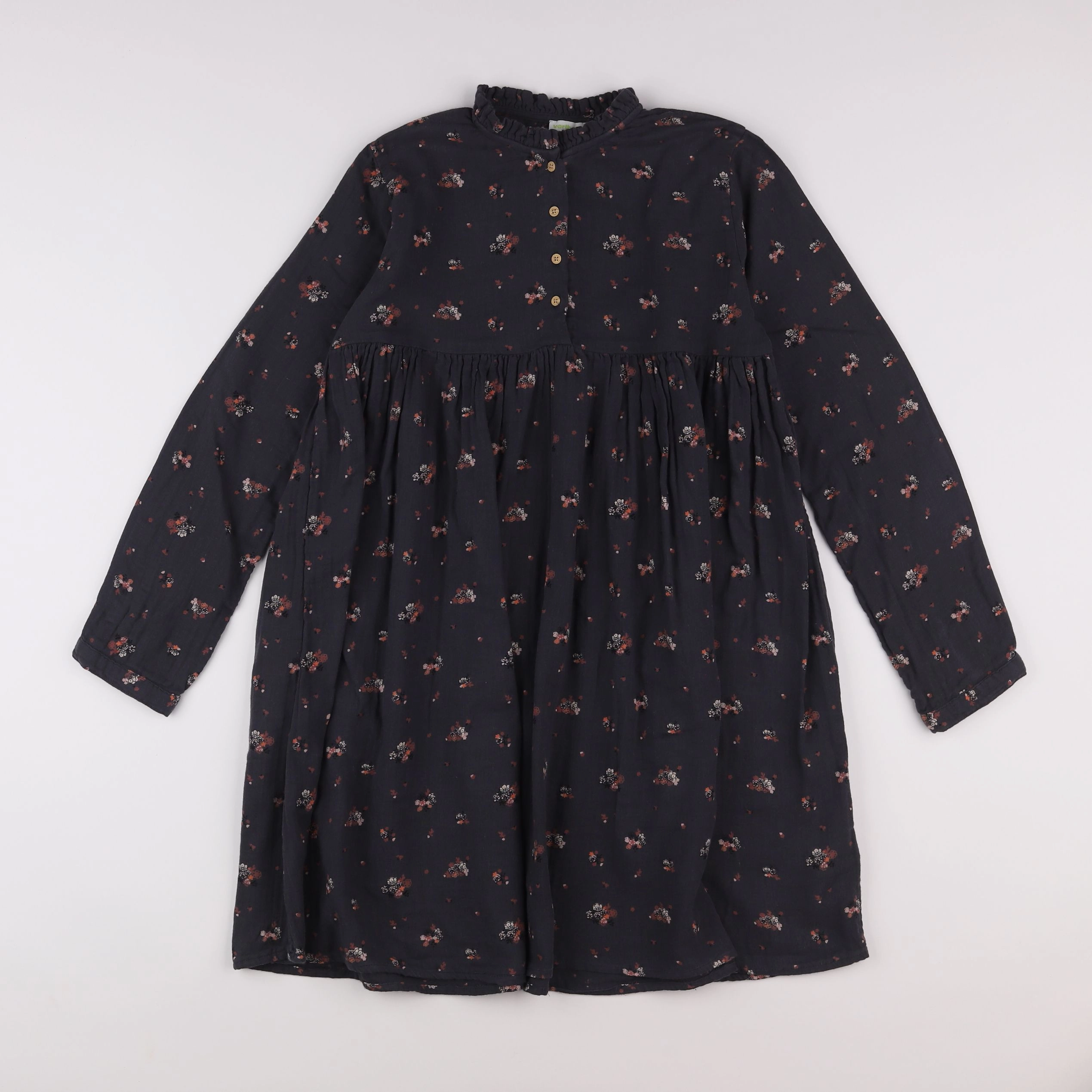 Vertbaudet - robe taupe - 12 ans