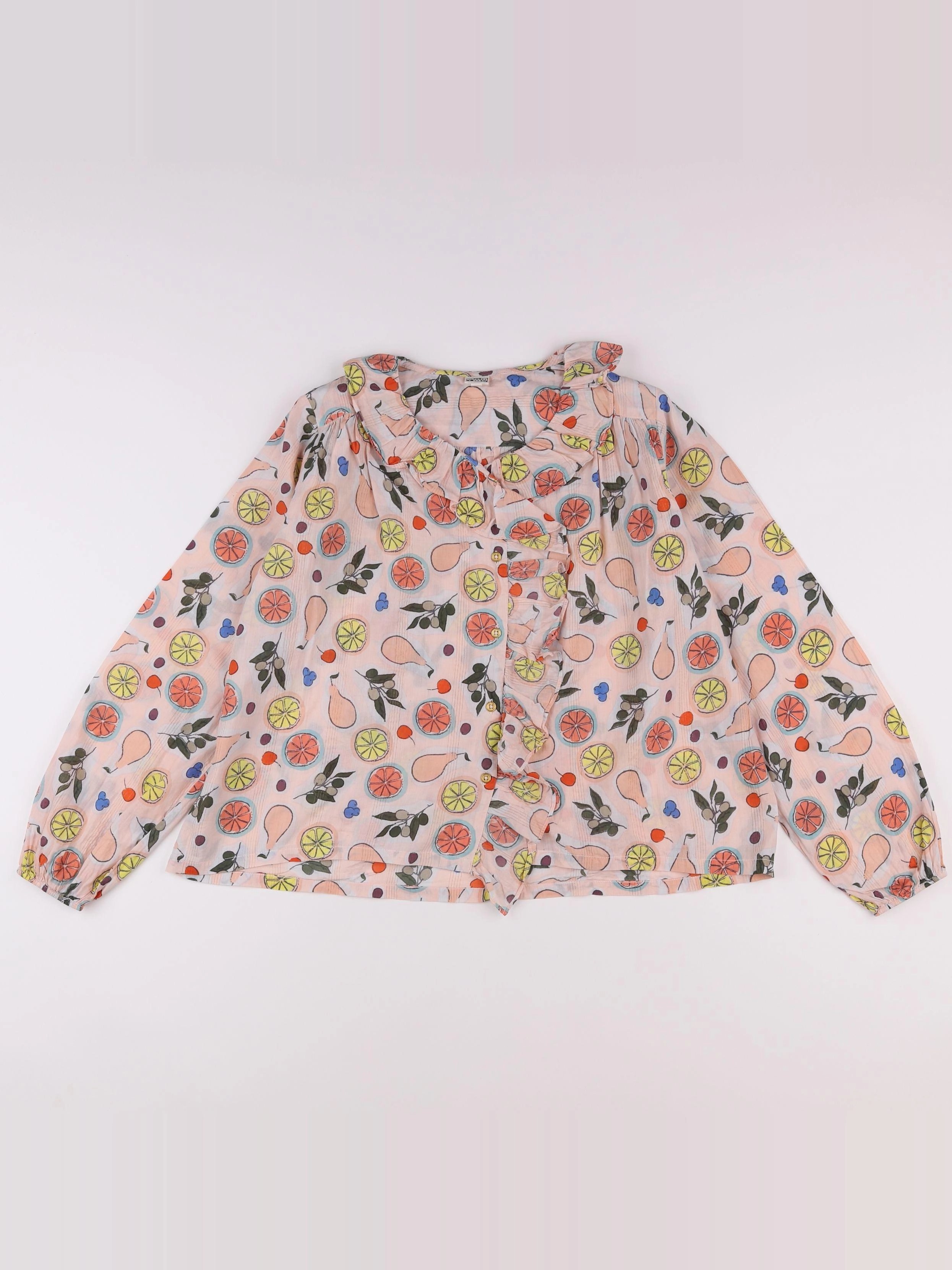 Bonton - blouse rose - 14 ans