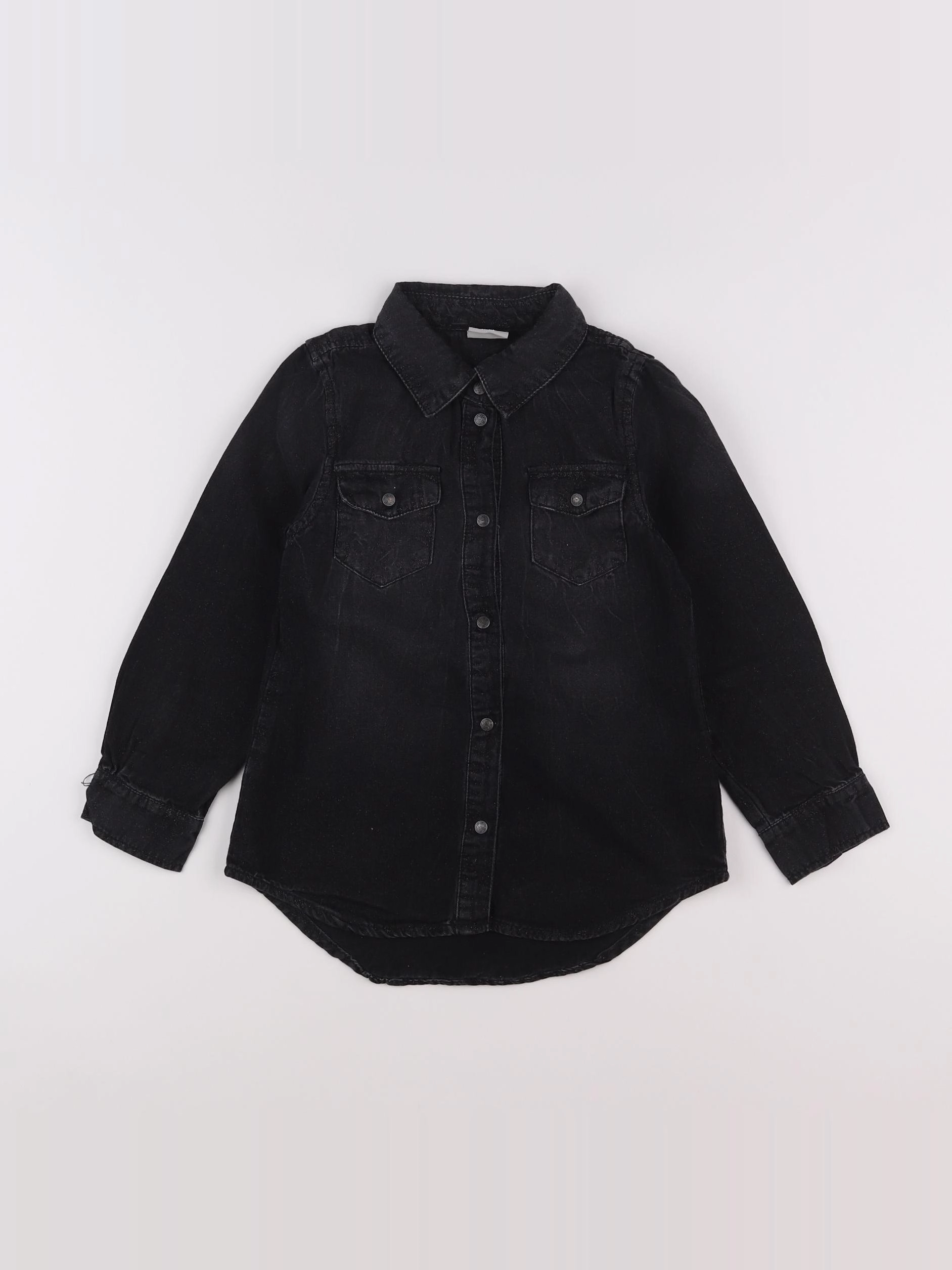 Name it - chemise noir - 6 ans