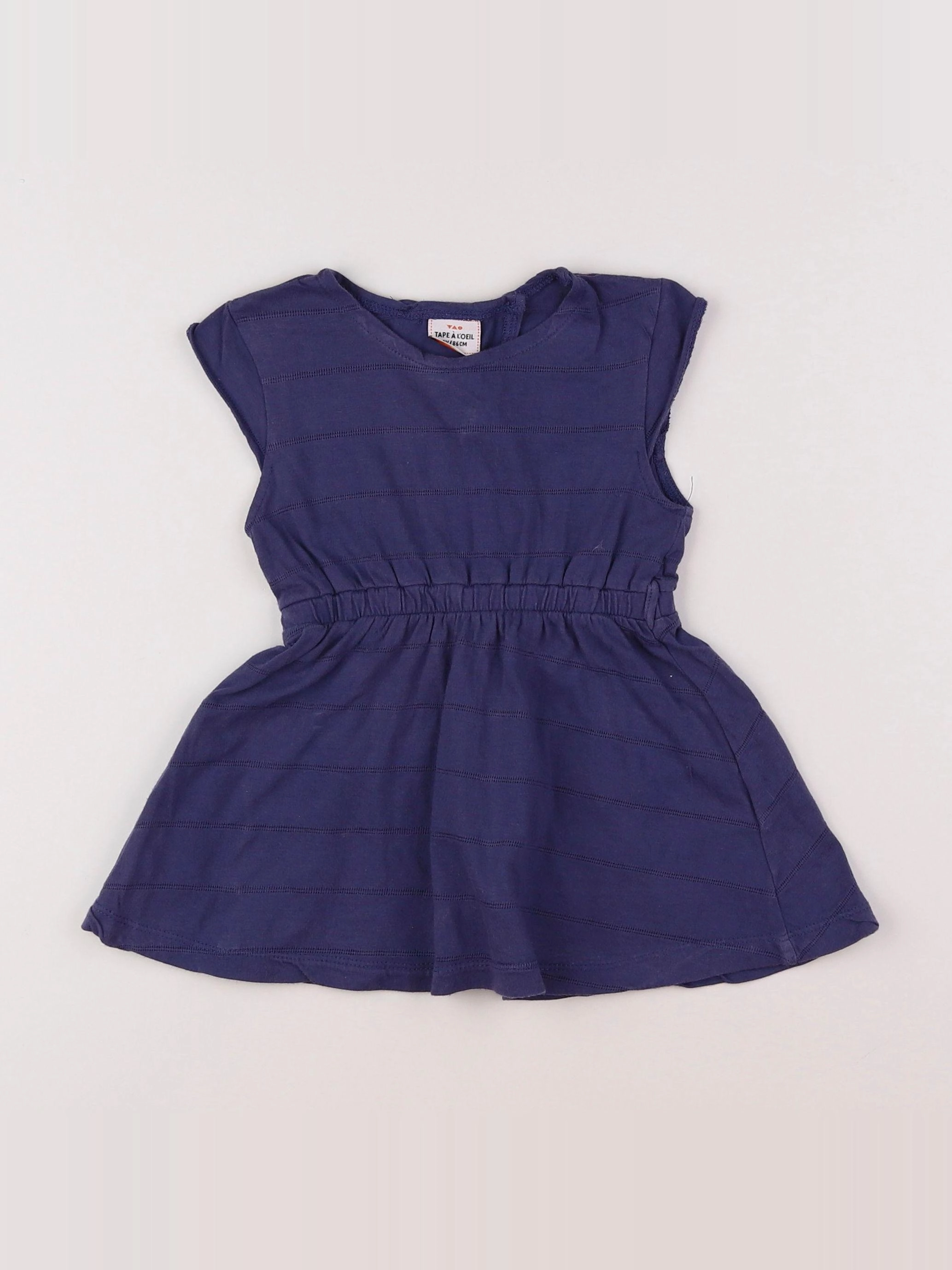 Tape à l'oeil - robe bleu - 2 ans