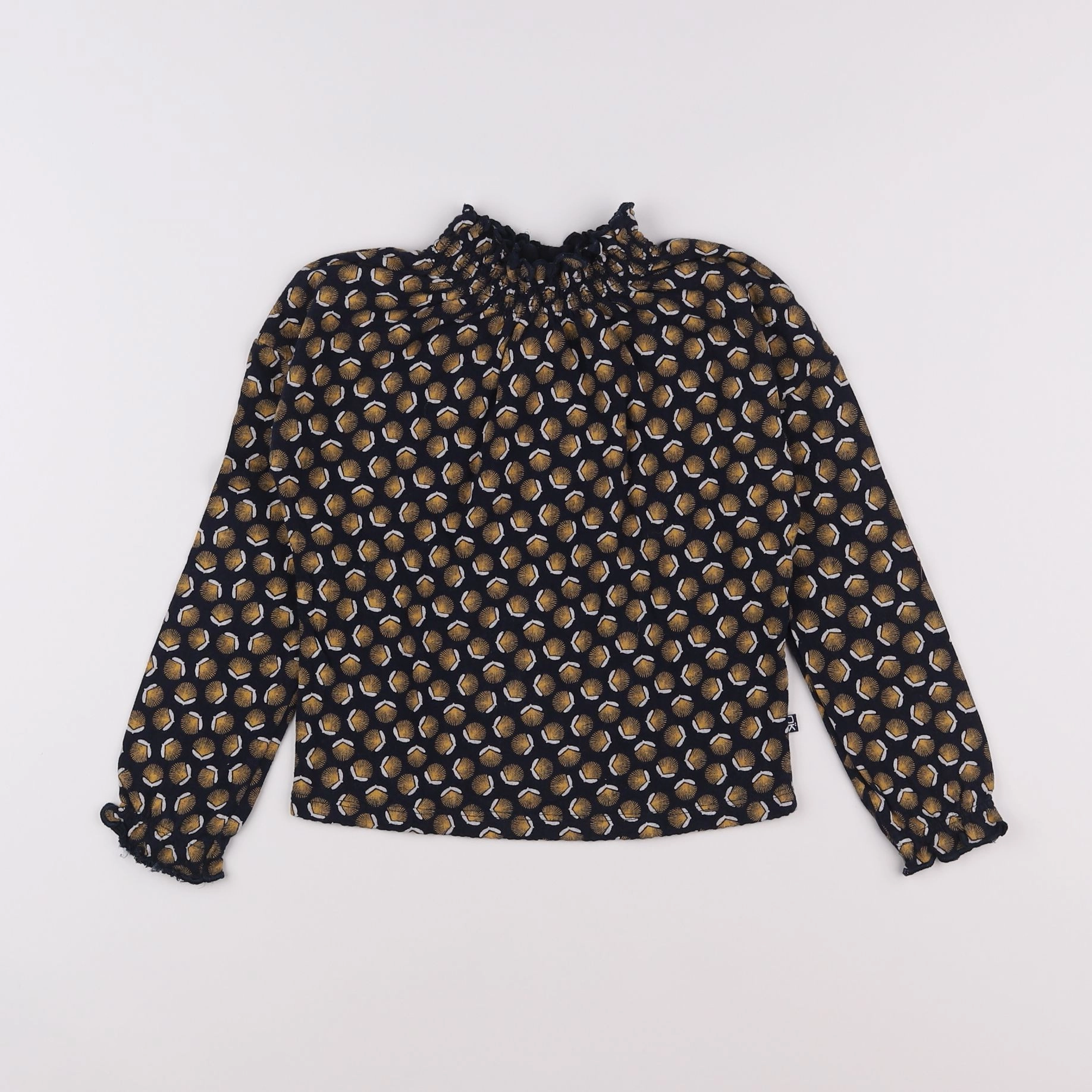 Okaidi - blouse bleu, jaune - 6 ans