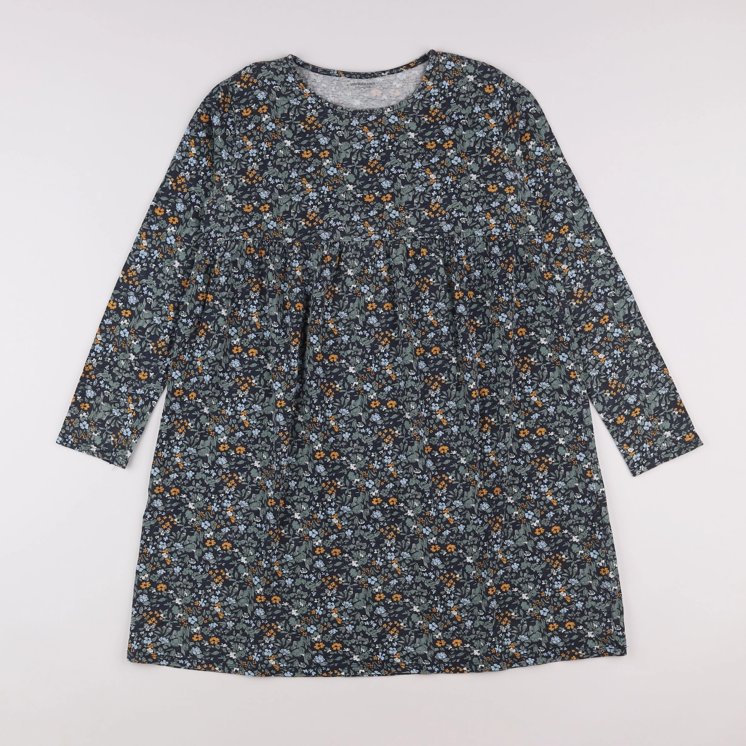 Vertbaudet - robe vert - 12 ans