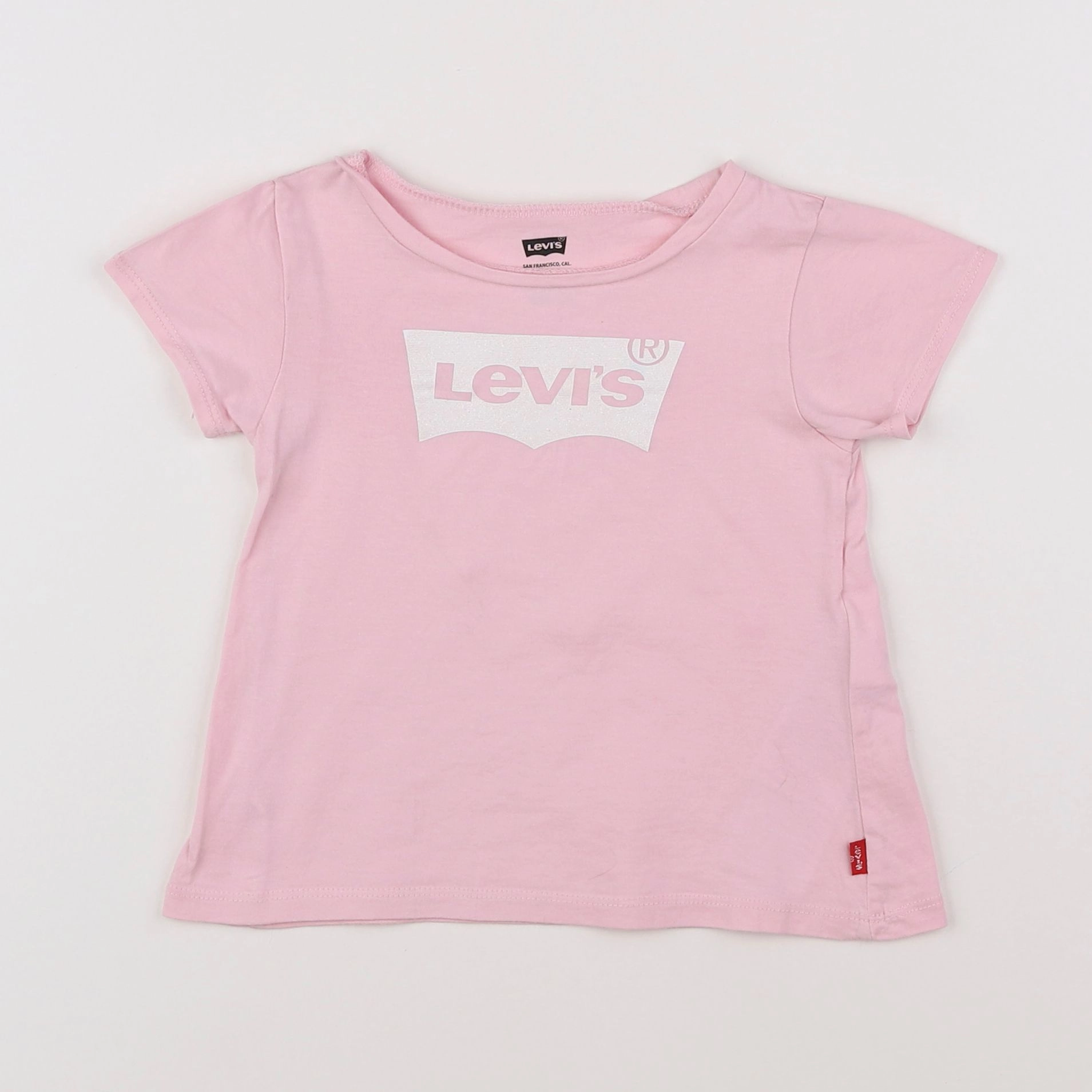 Levi's - tee-shirt rose - 18 mois