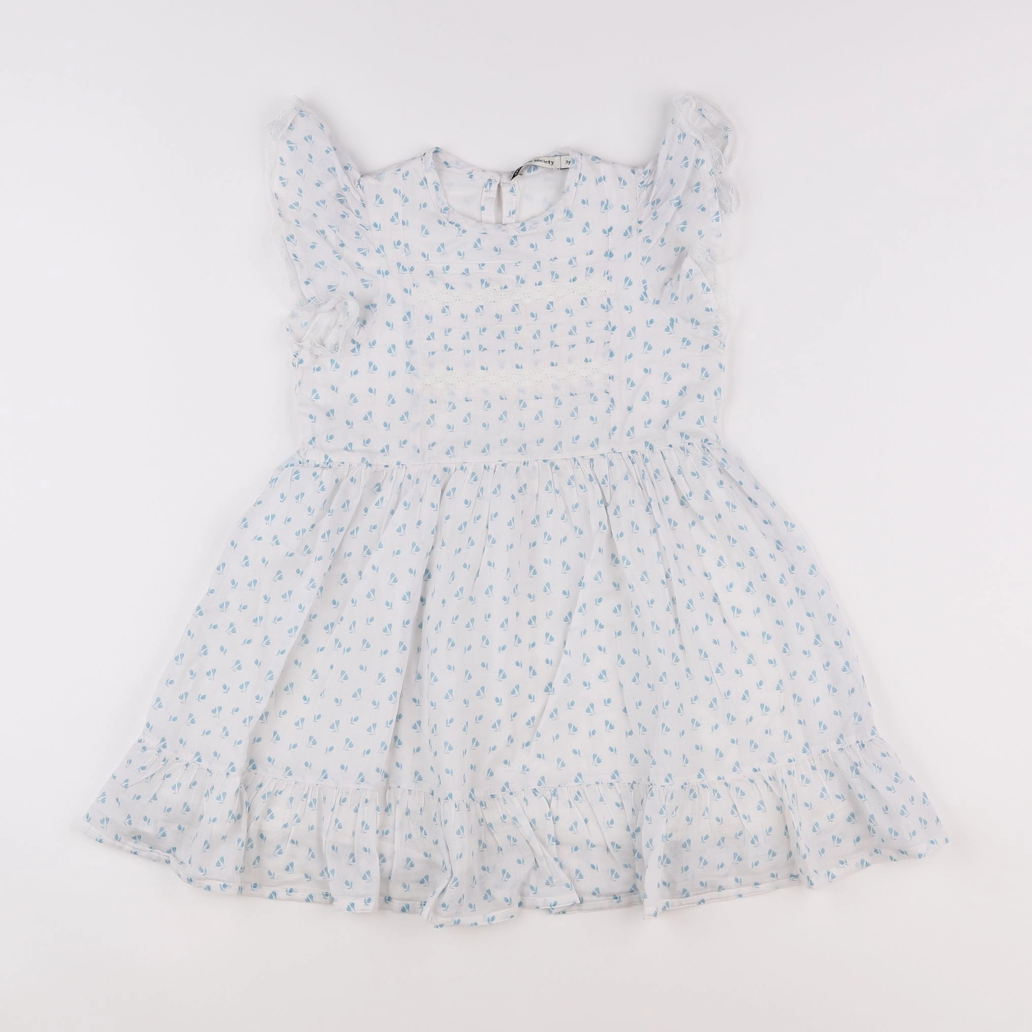 The new society - robe bleu - 3 ans