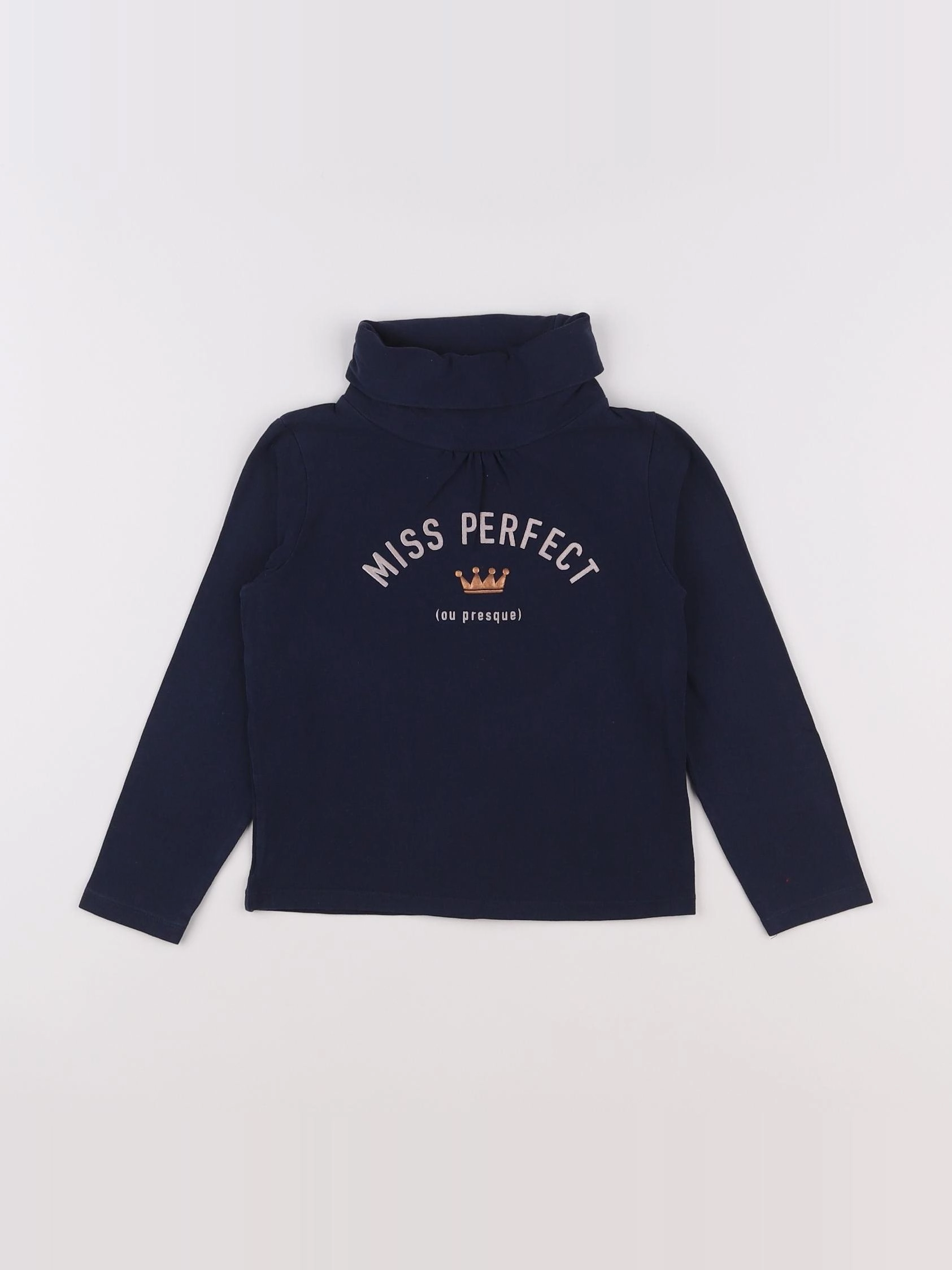 Vertbaudet - sous-pull bleu - 6 ans