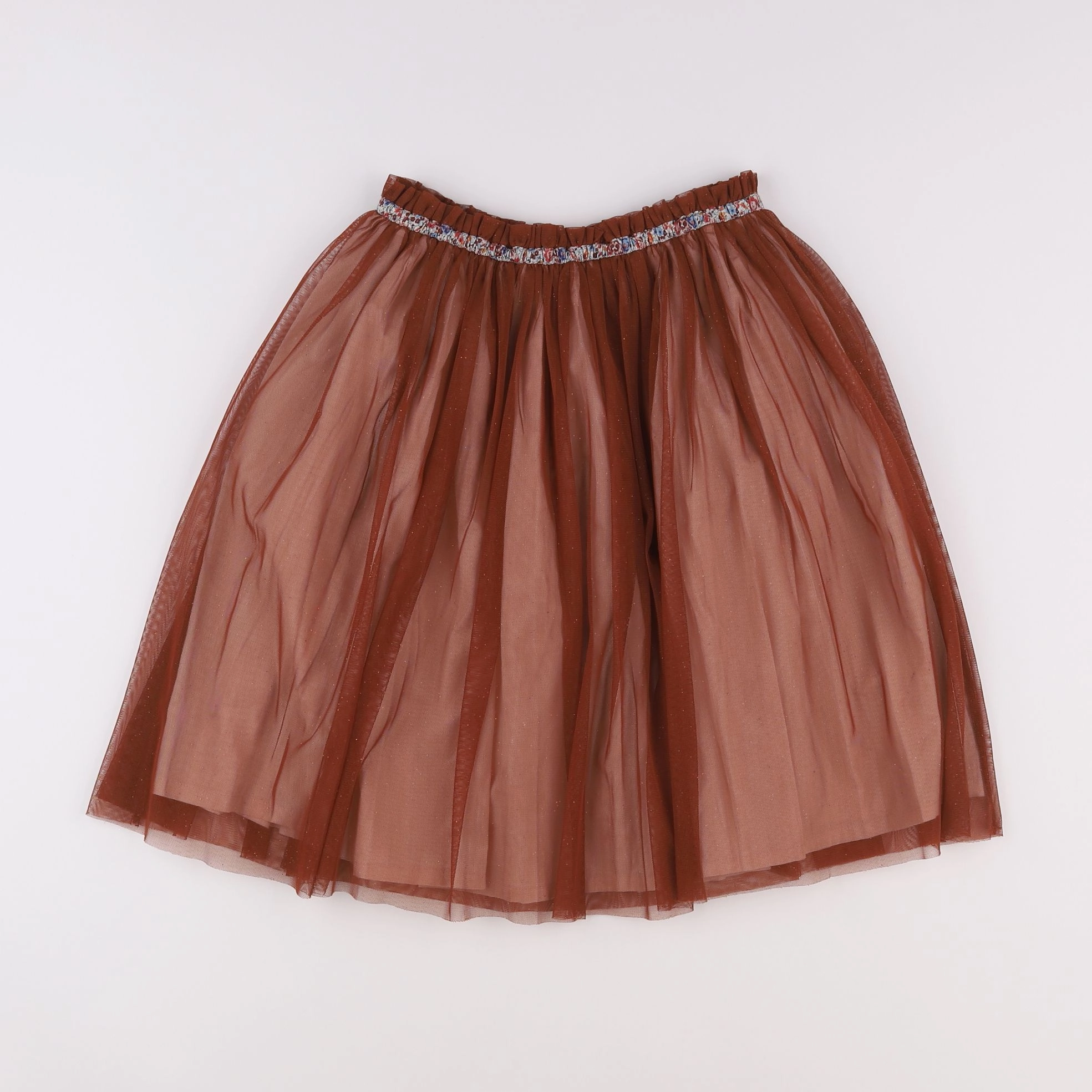 Bonton - jupe marron - 2 ans