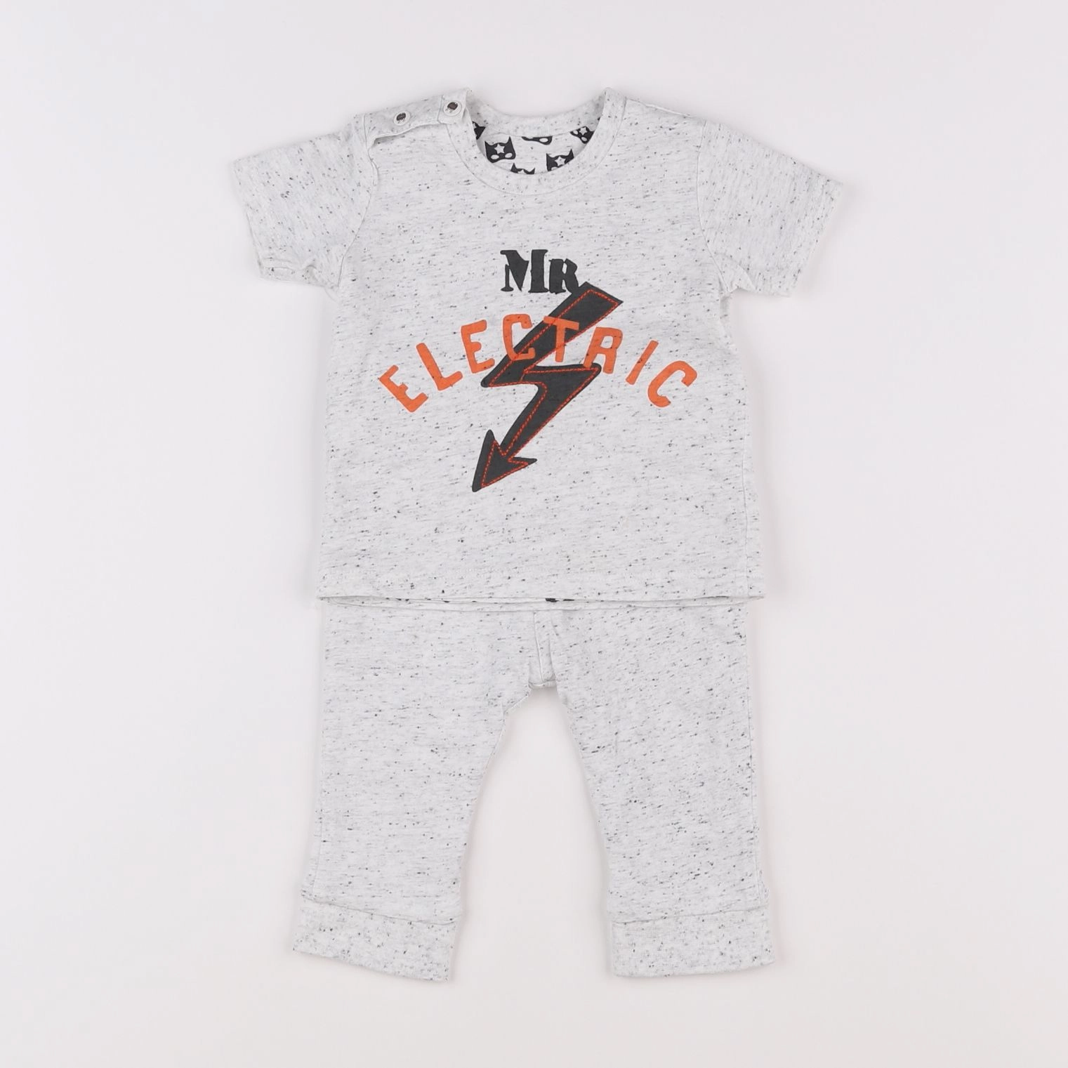 IKKS - combinaison gris - 6/9 mois