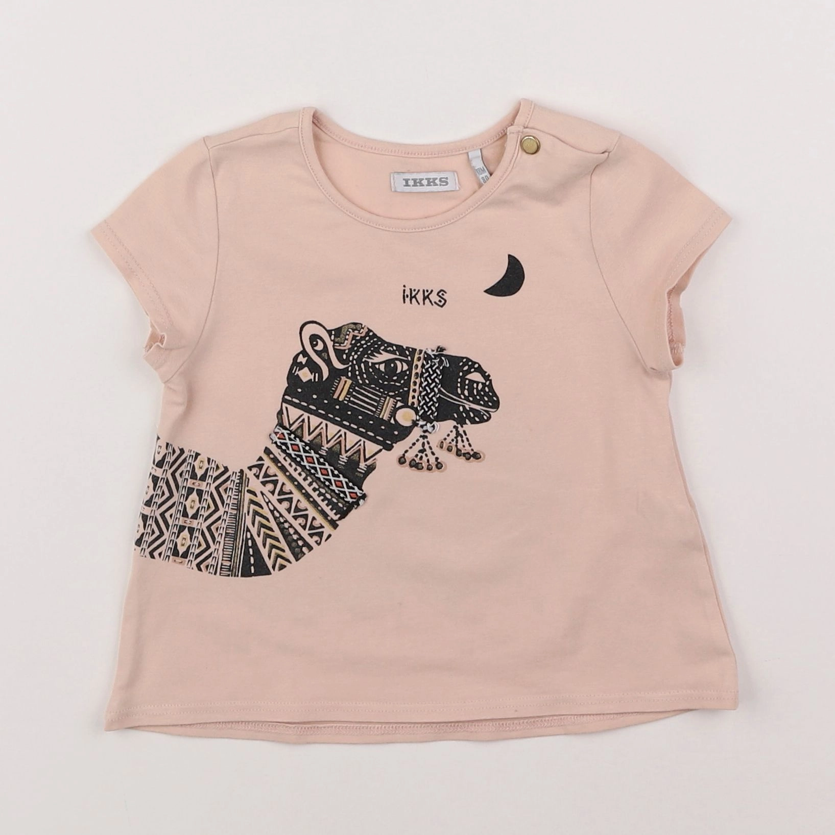 IKKS - tee-shirt rose - 18 mois