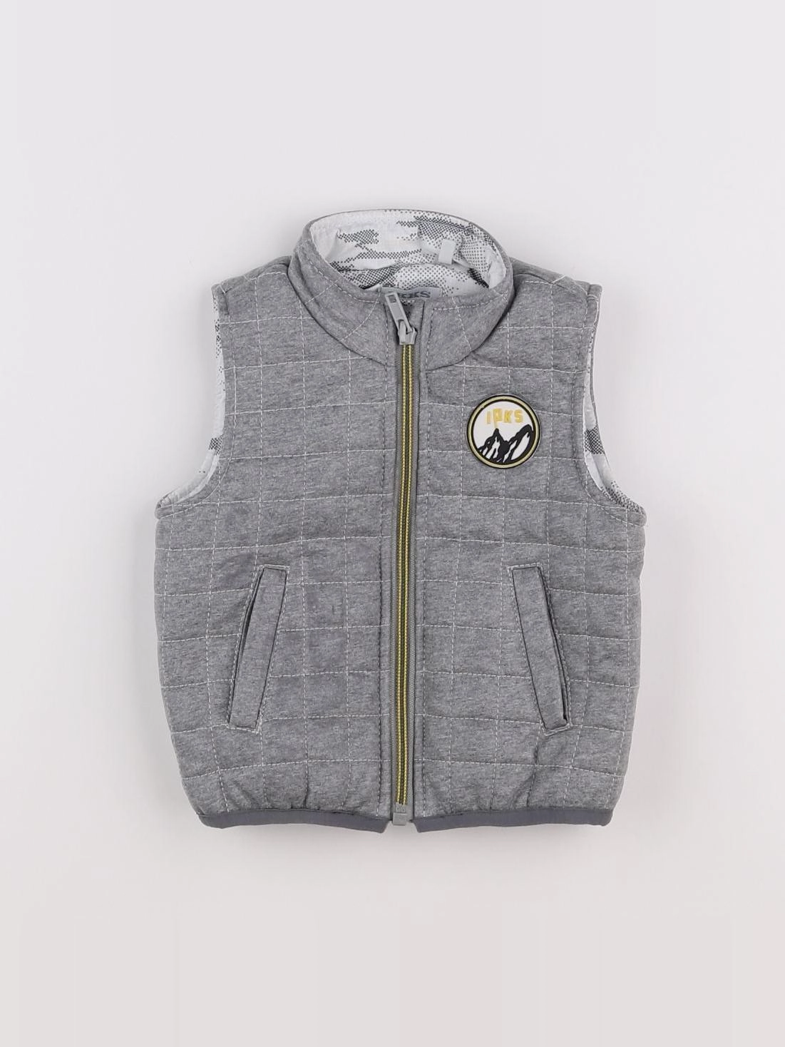 IKKS - doudoune gris - 12 mois