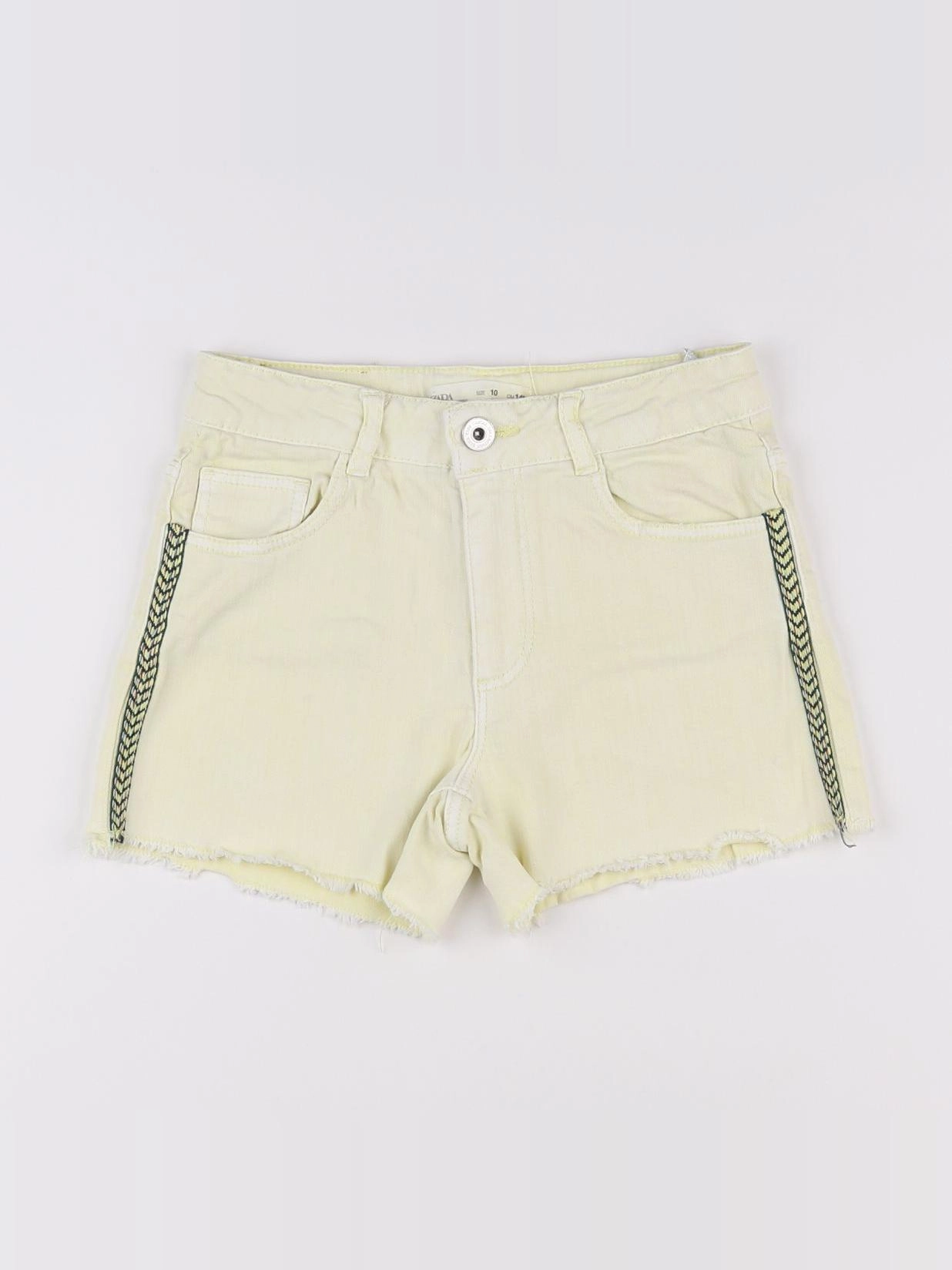 Zara - short jaune - 10 ans