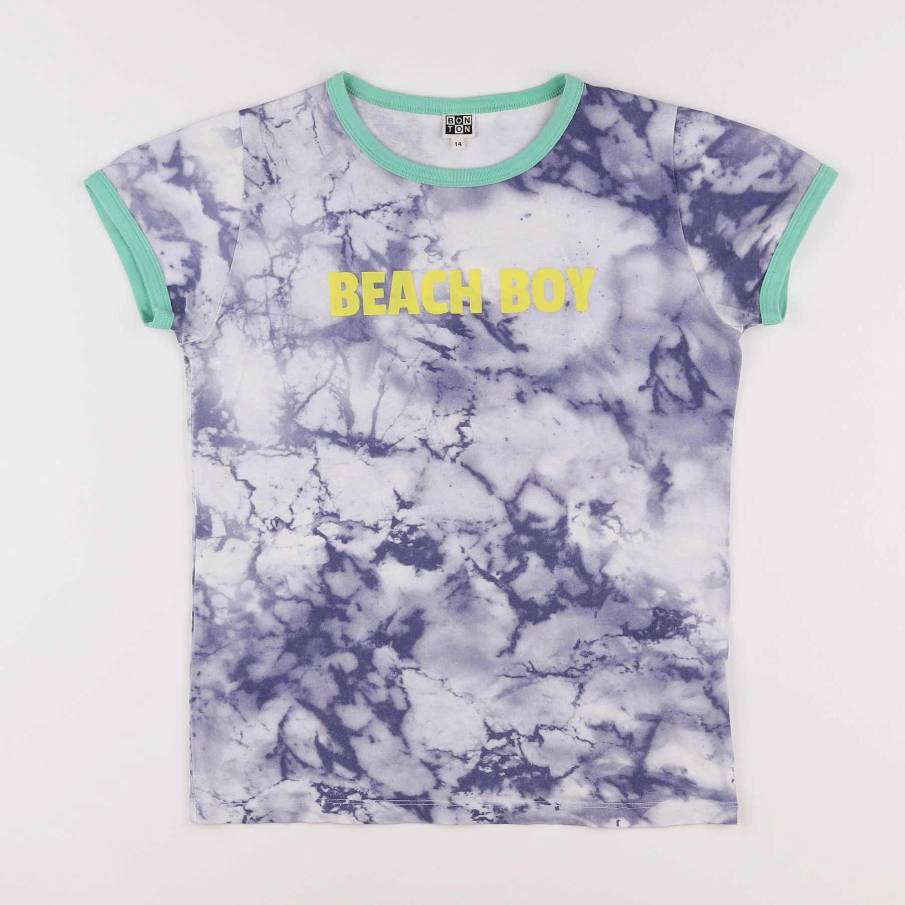 Bonton - tee-shirt violet - 14 ans