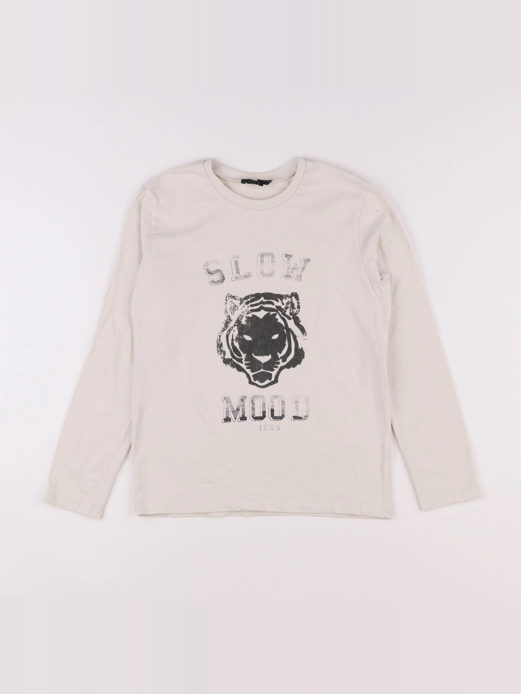 IKKS - tee-shirt blanc - 10 ans