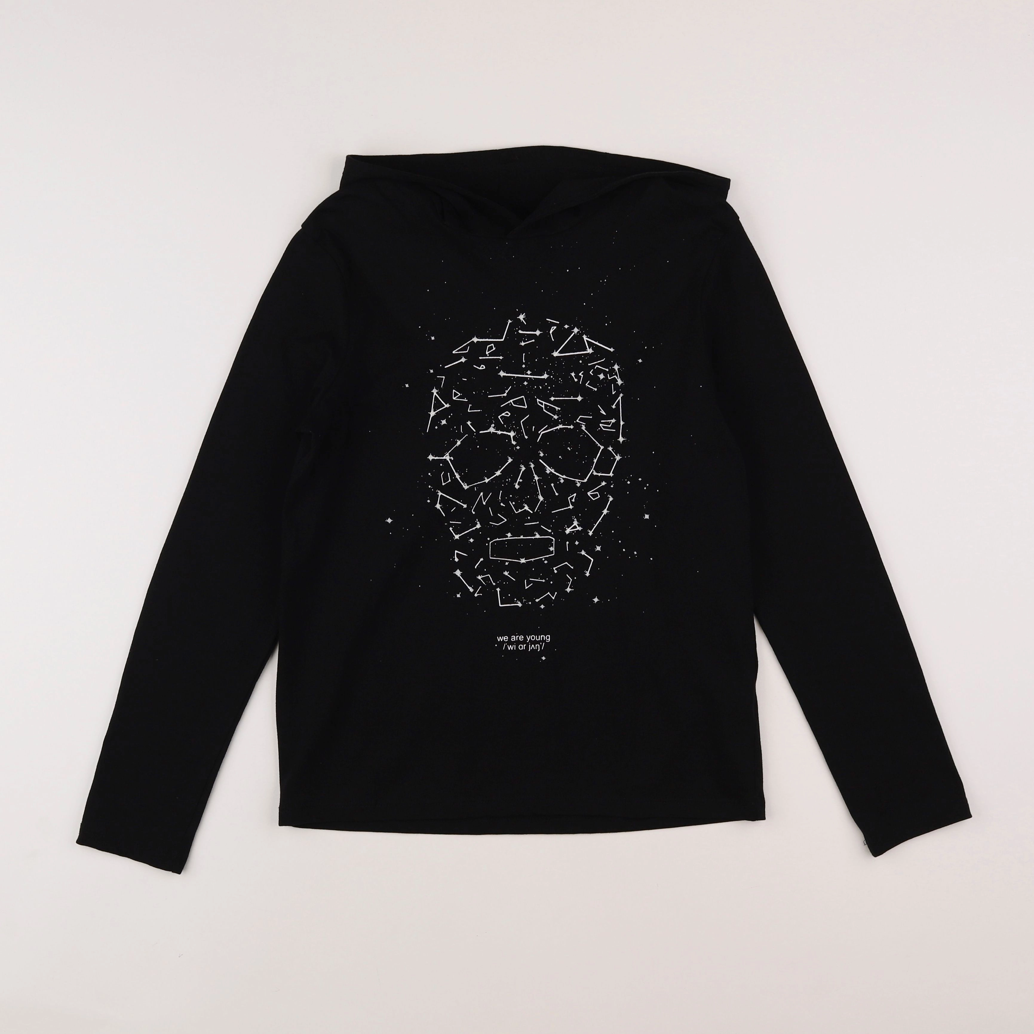 IKKS - sweat noir - 12 ans