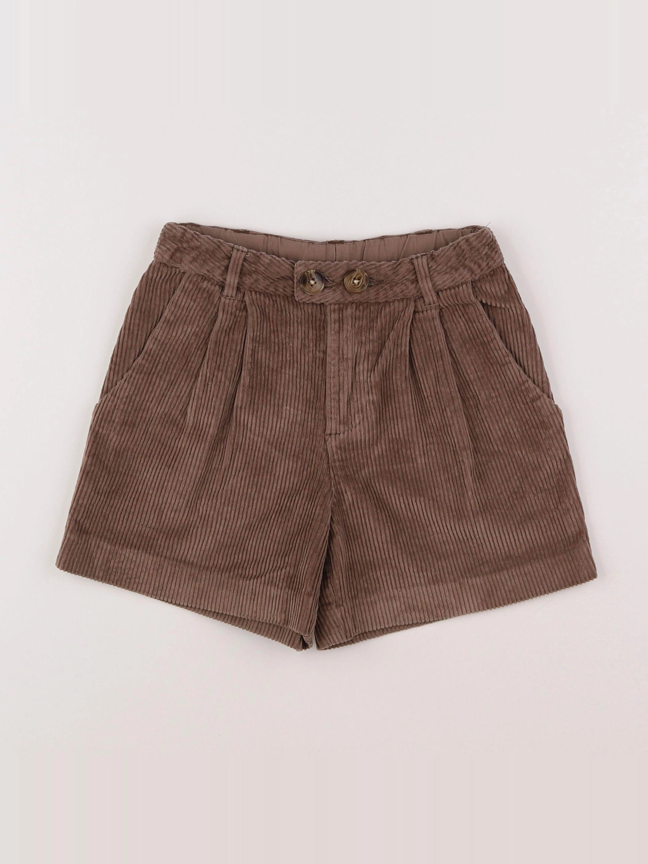 Cyrillus - short marron - 8 ans