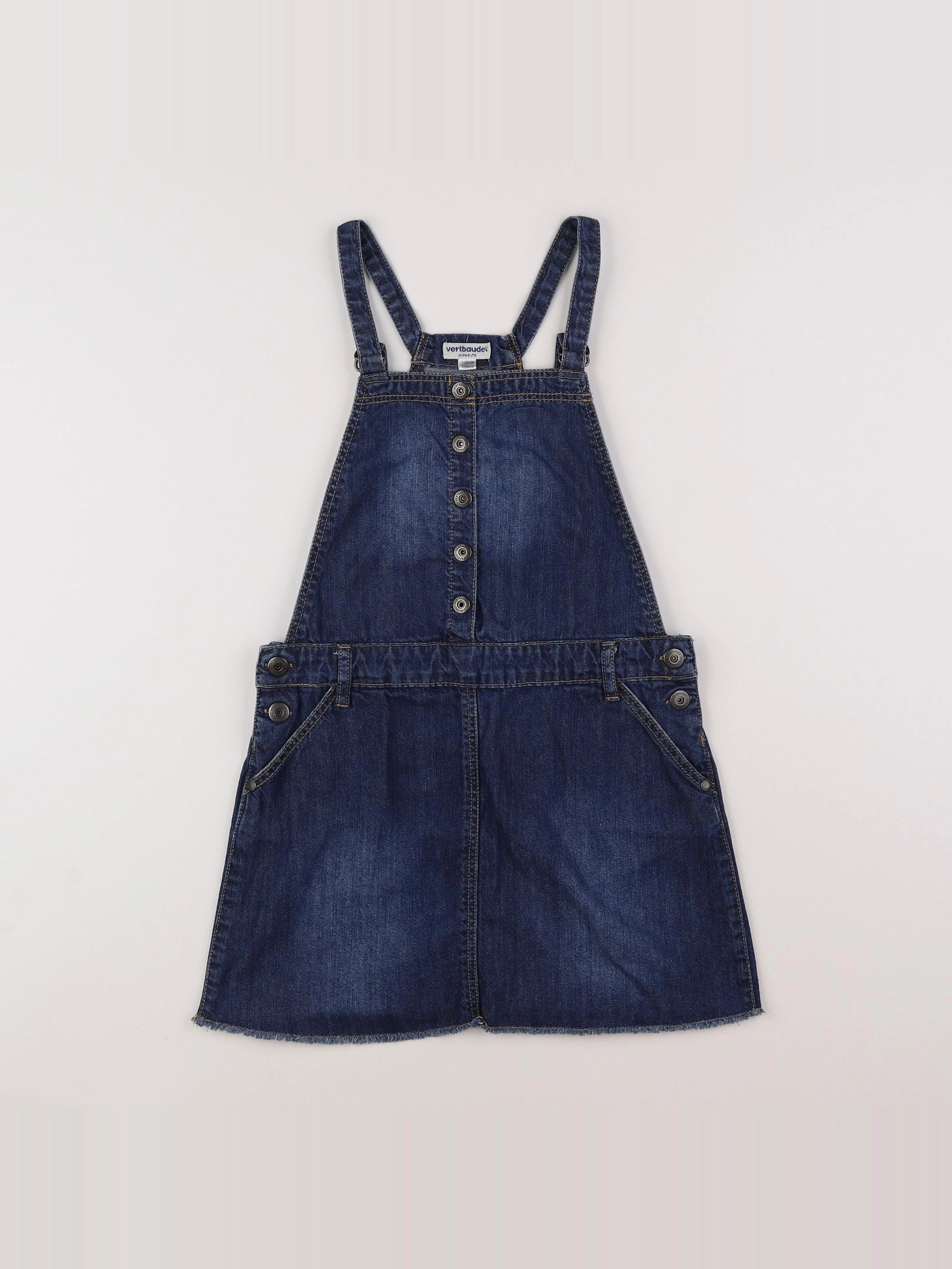 Vertbaudet - robe bleu - 10 ans