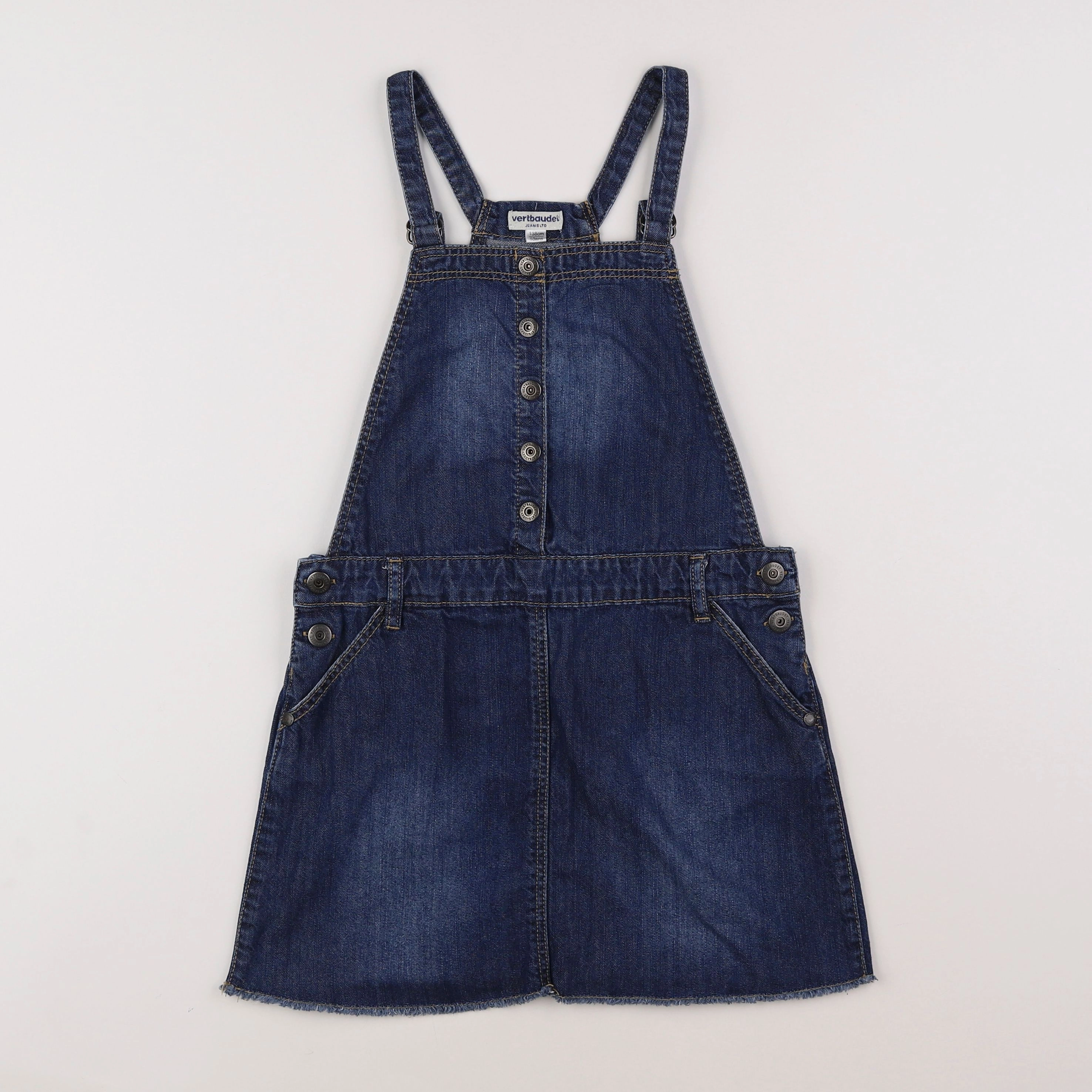 Vertbaudet - robe bleu - 10 ans